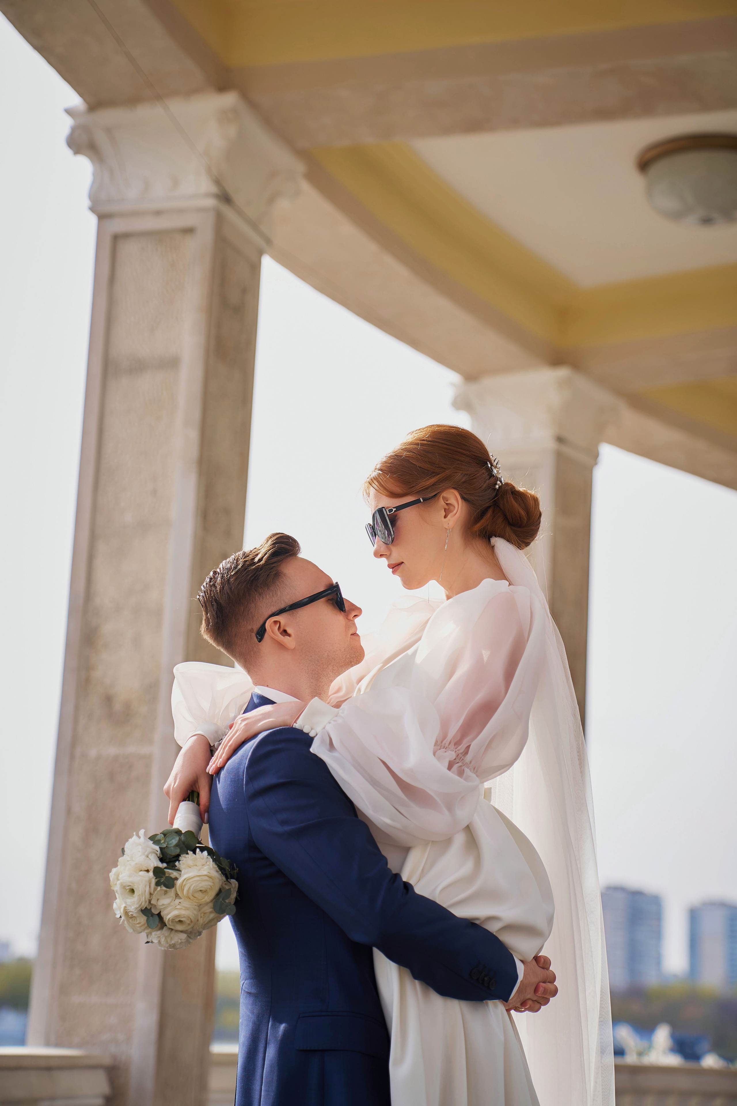 Свадебная Фотосессия в Савёловском ЗАГС и парке Речного Вокзала Москвы