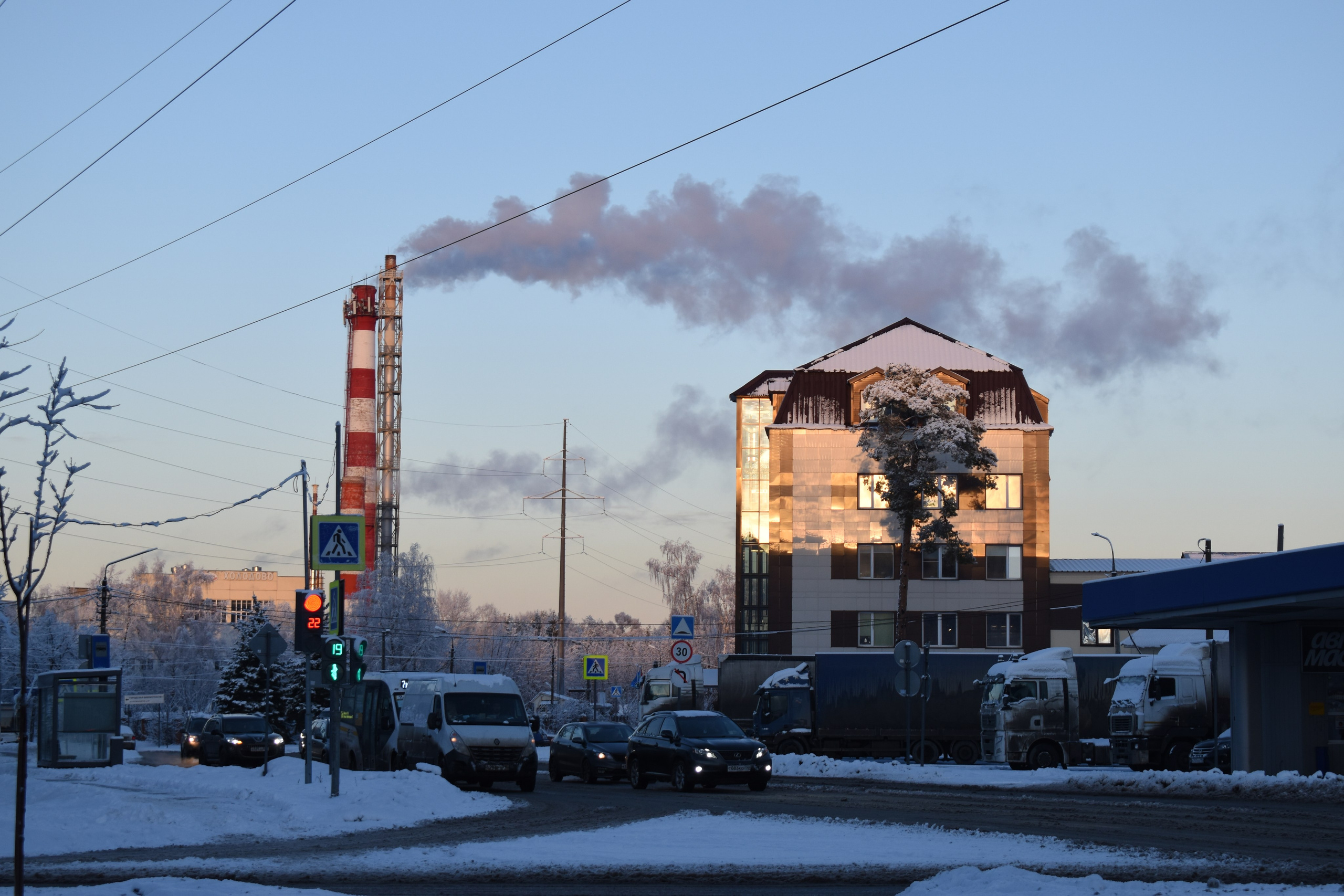 Последняя зимняя прогулка по городу в 2024 году. Фотограф Анатолий Мелентьев