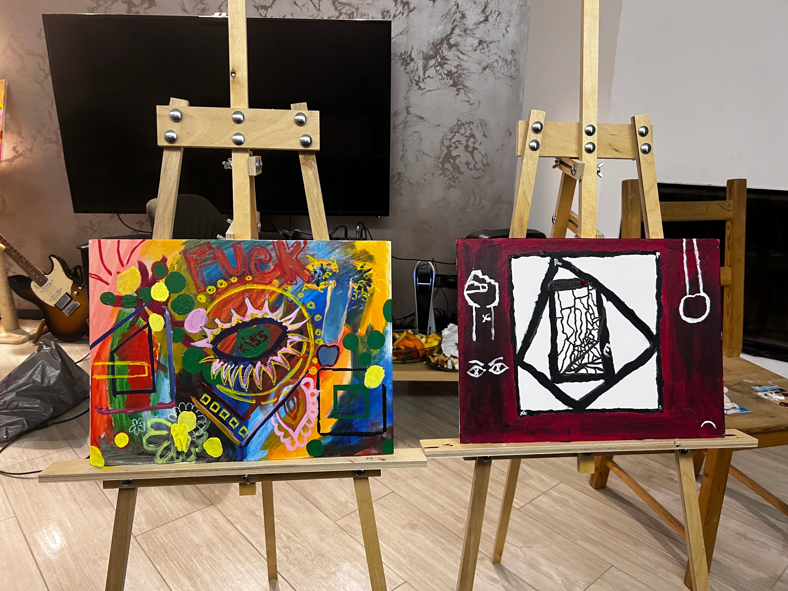 Мастер класс «Чувства». Концептуальный художник Сушкова Софья Москва