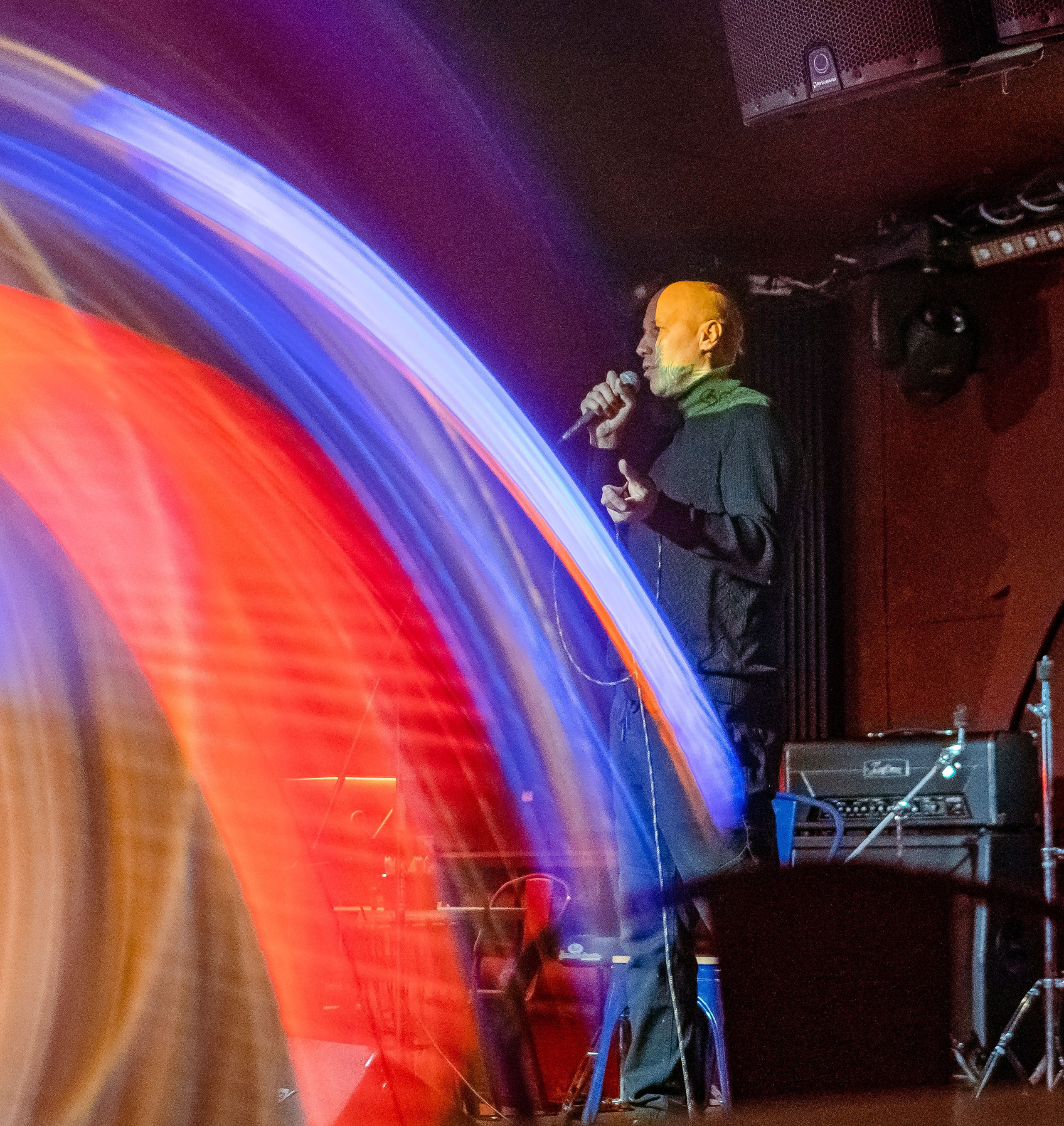 Репортажные фотографии творческого вечера Такие дела, Панда