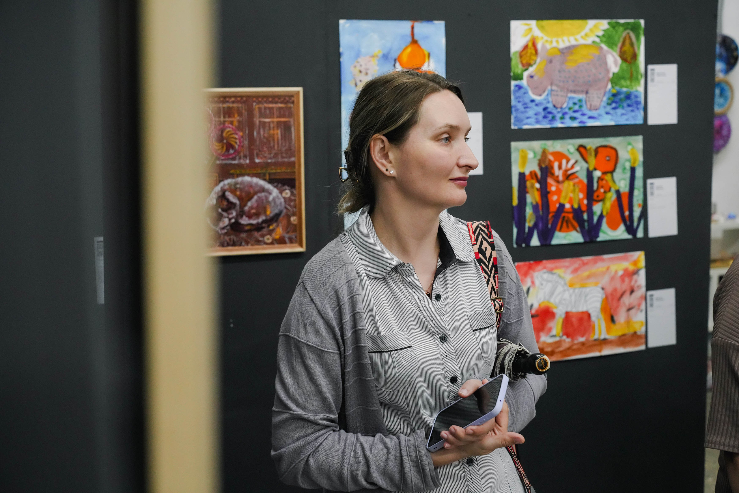 Открытие выставки «Наивное искусство». Спортивный и репортажный фотограф в Иваново Сергей Силкин