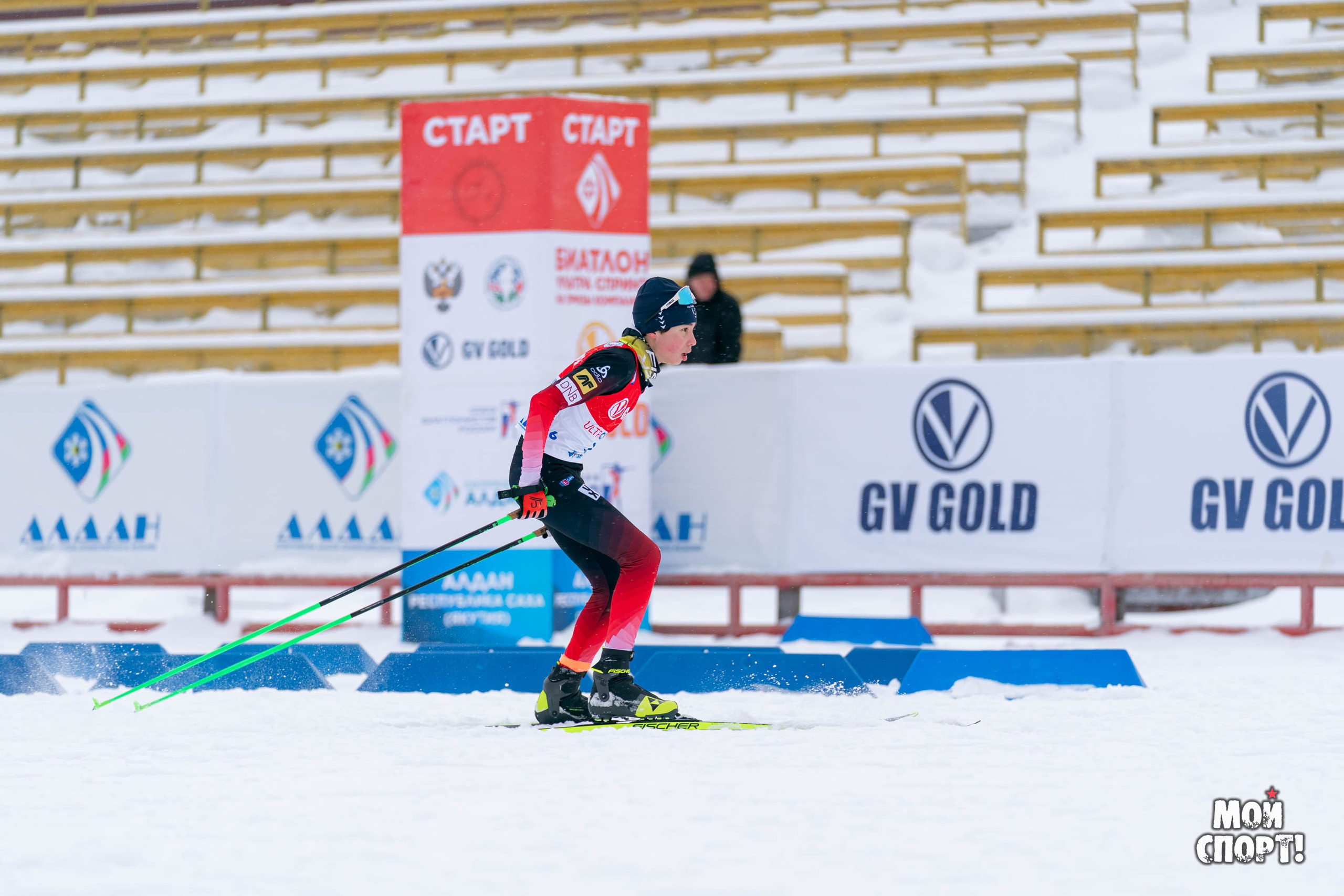 Ультра-спринт по биатлону 2025. Студия «Мой Спорт!» — все о спорте в Якутии