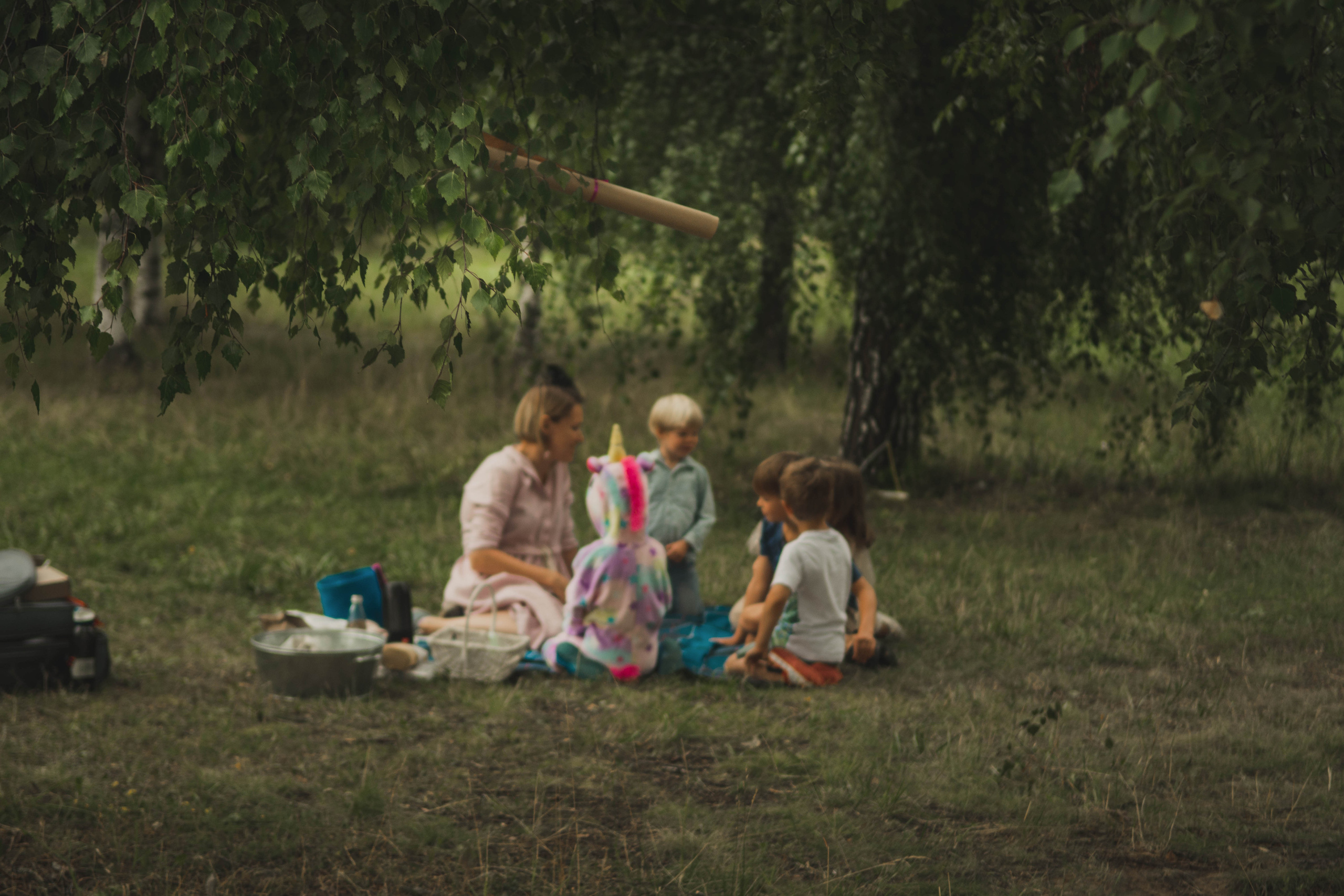 День рождения Кати. Семейный и детский фотограф в Москве
