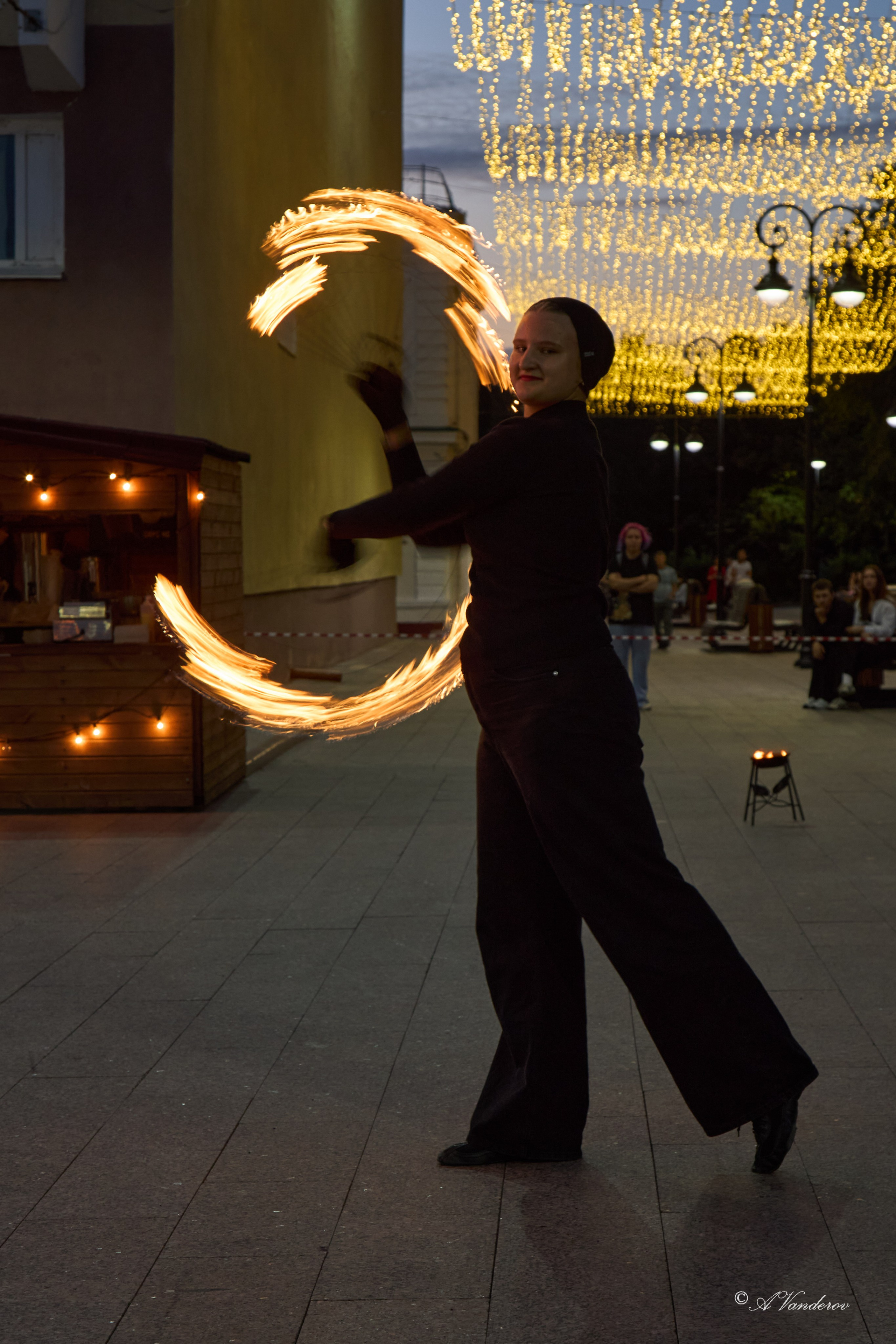 Огненное шоу день города Омск. Фотограф Омск | Александр Вандеров