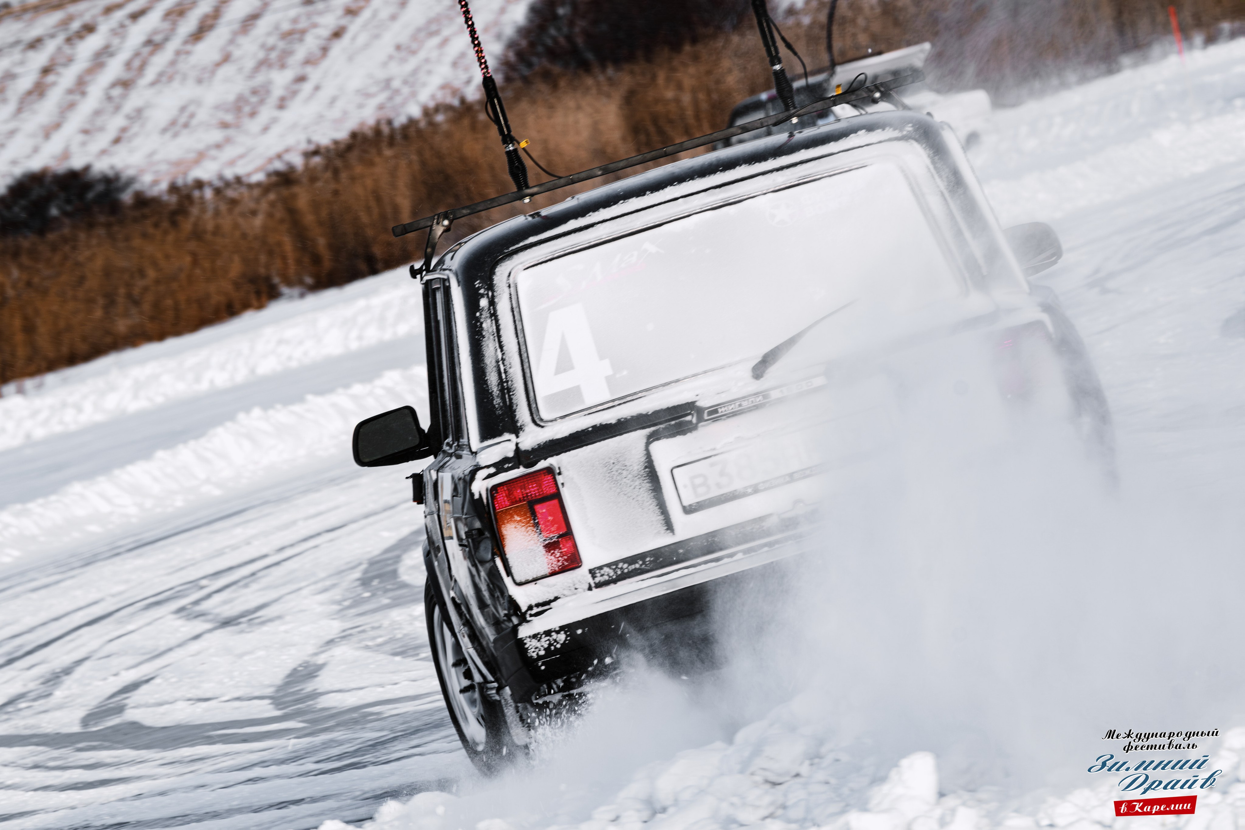 «Зимний Драйв в Карелии» Авто Марафон-гигант «25 часов на льду» Илона Накутис, Николай Грязин, джимхана, фотограф Антон Медведев, icoguar, Сортавала, Карелия