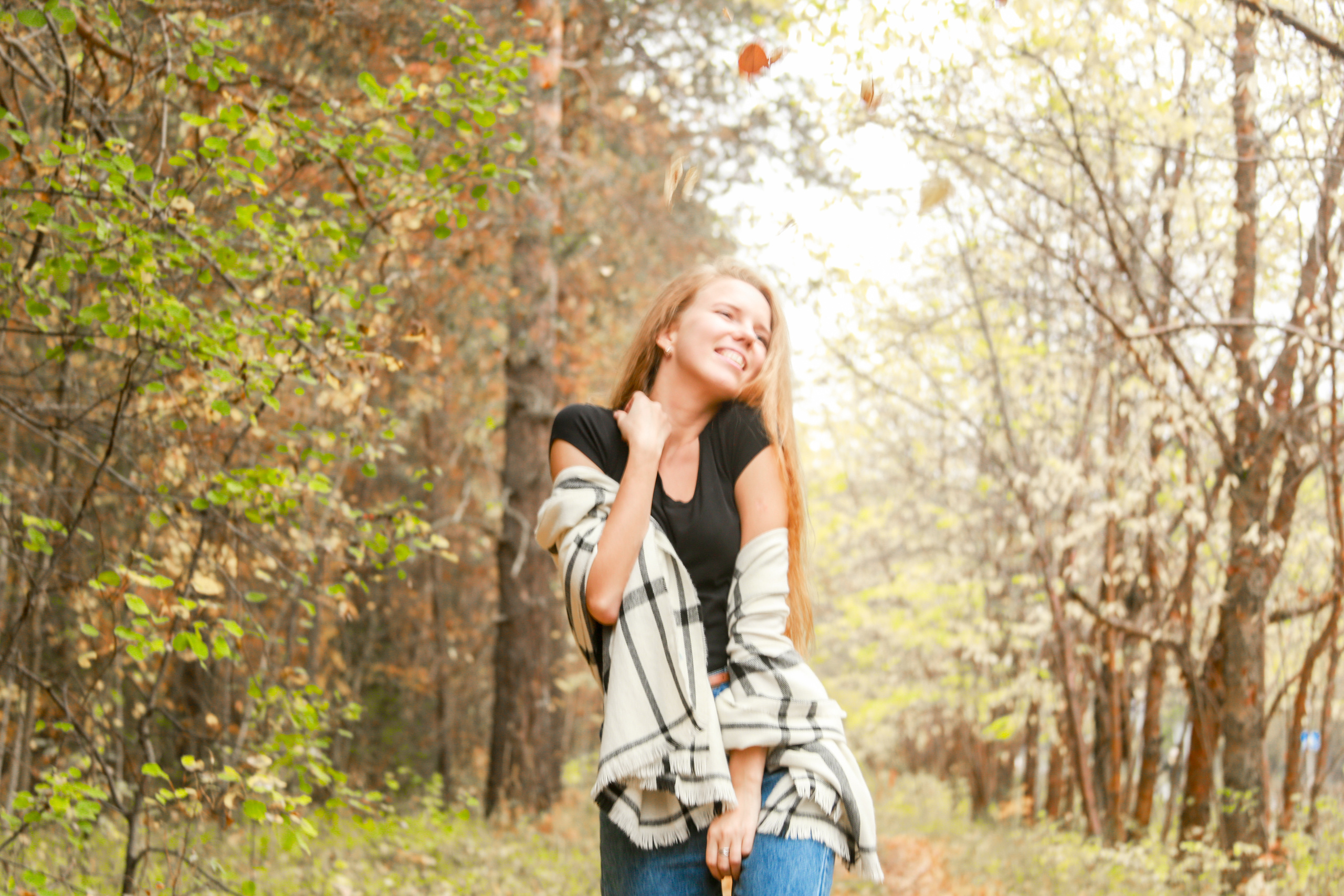 фотосессия девушки на природе в Перми