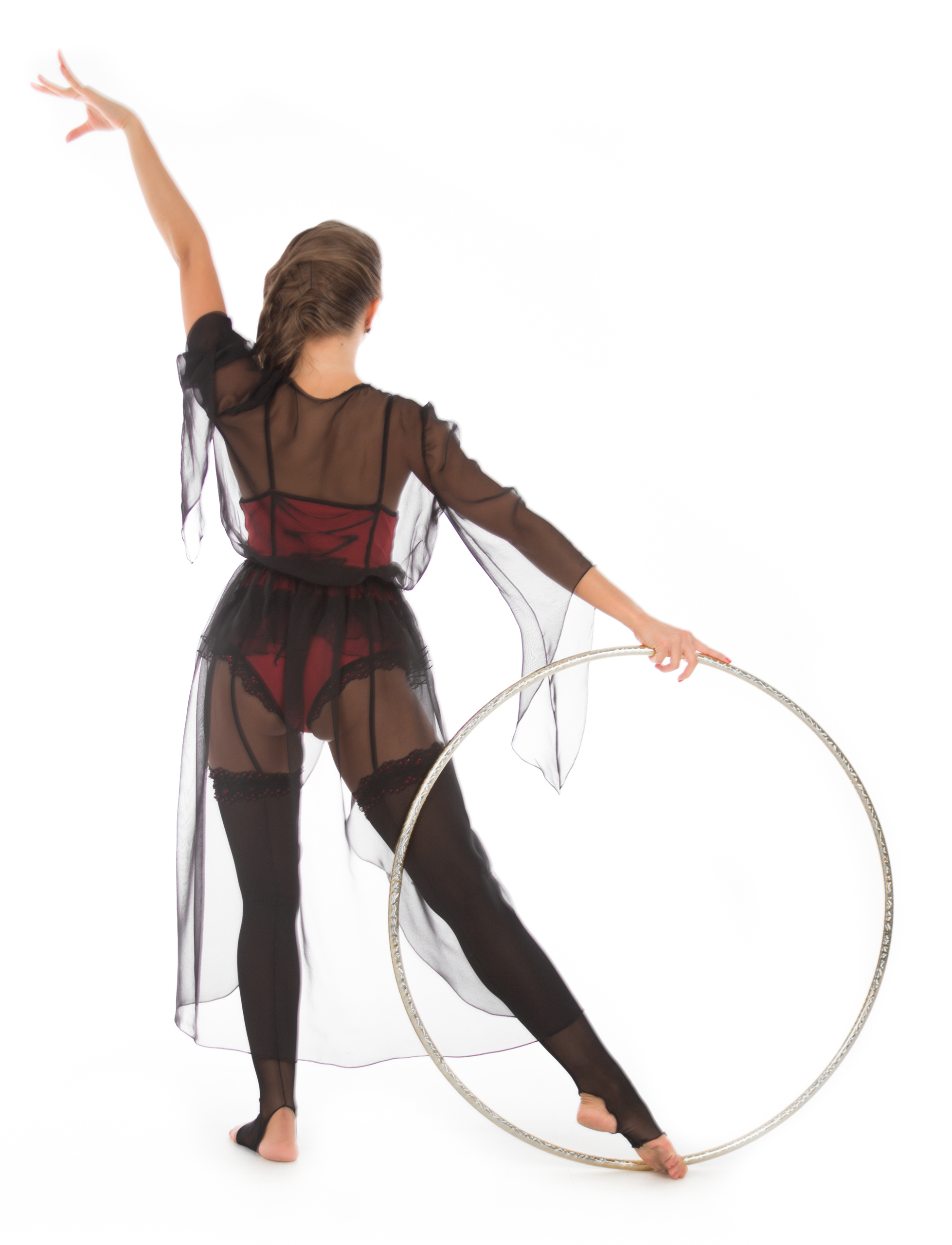 фотосессия гимнастки в фотостудии Перми