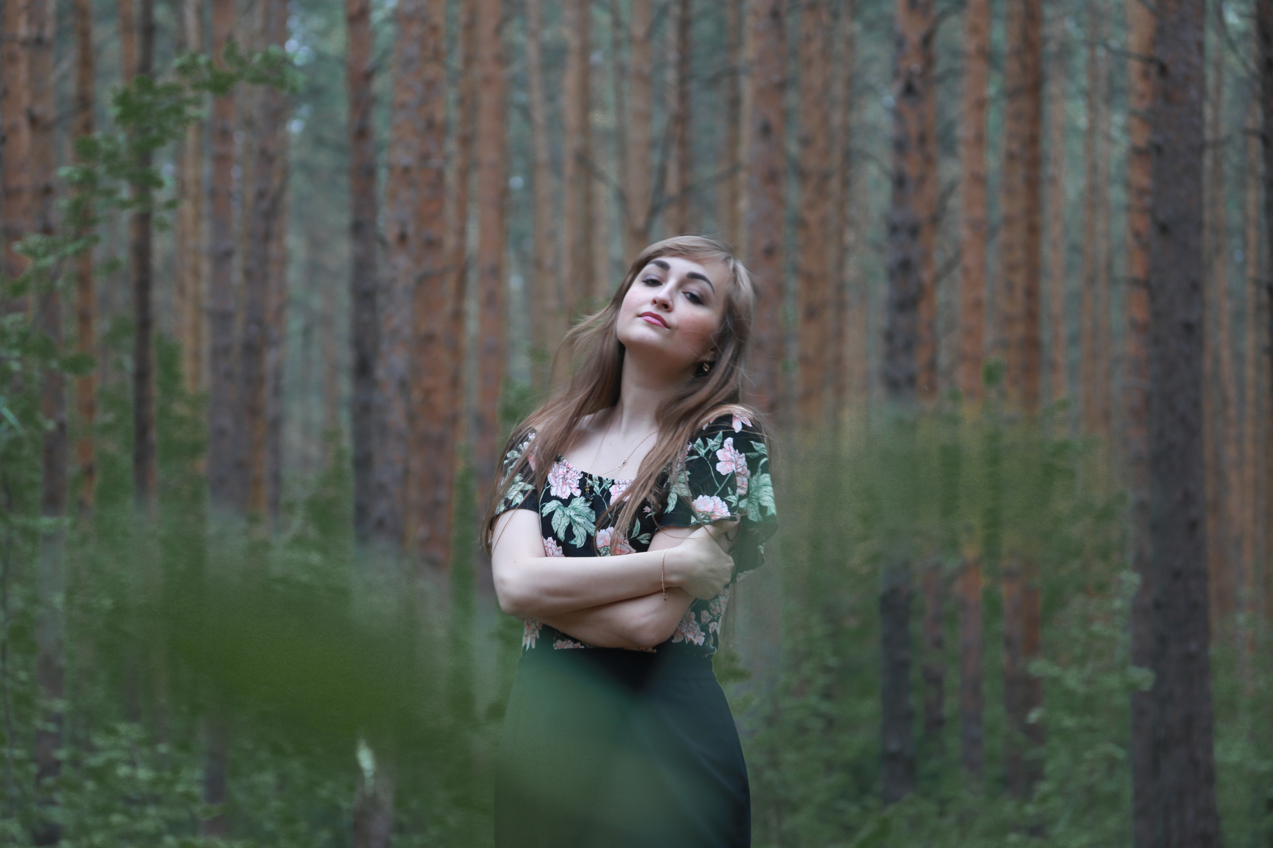 фотосессия девушки на природе в Перми