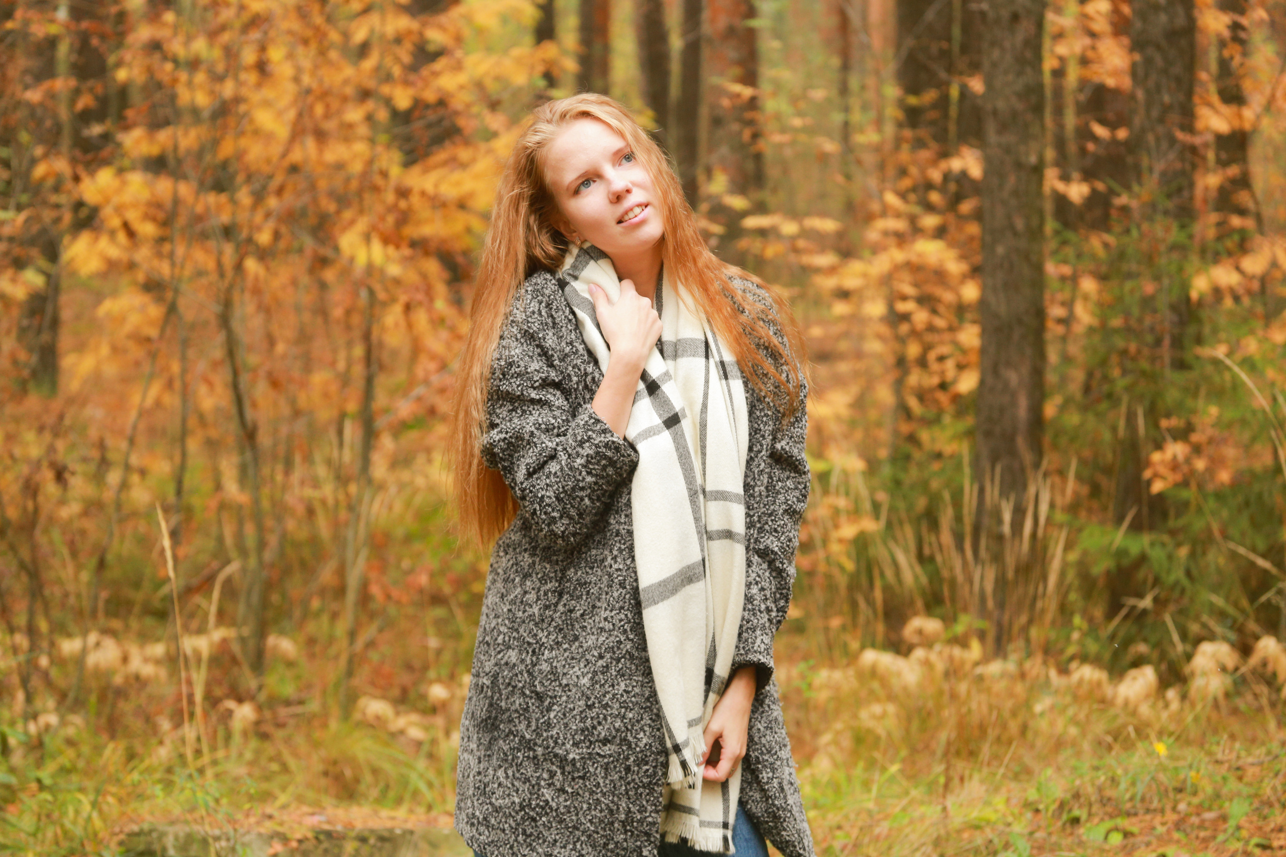 фотосессия девушки на природе в Перми