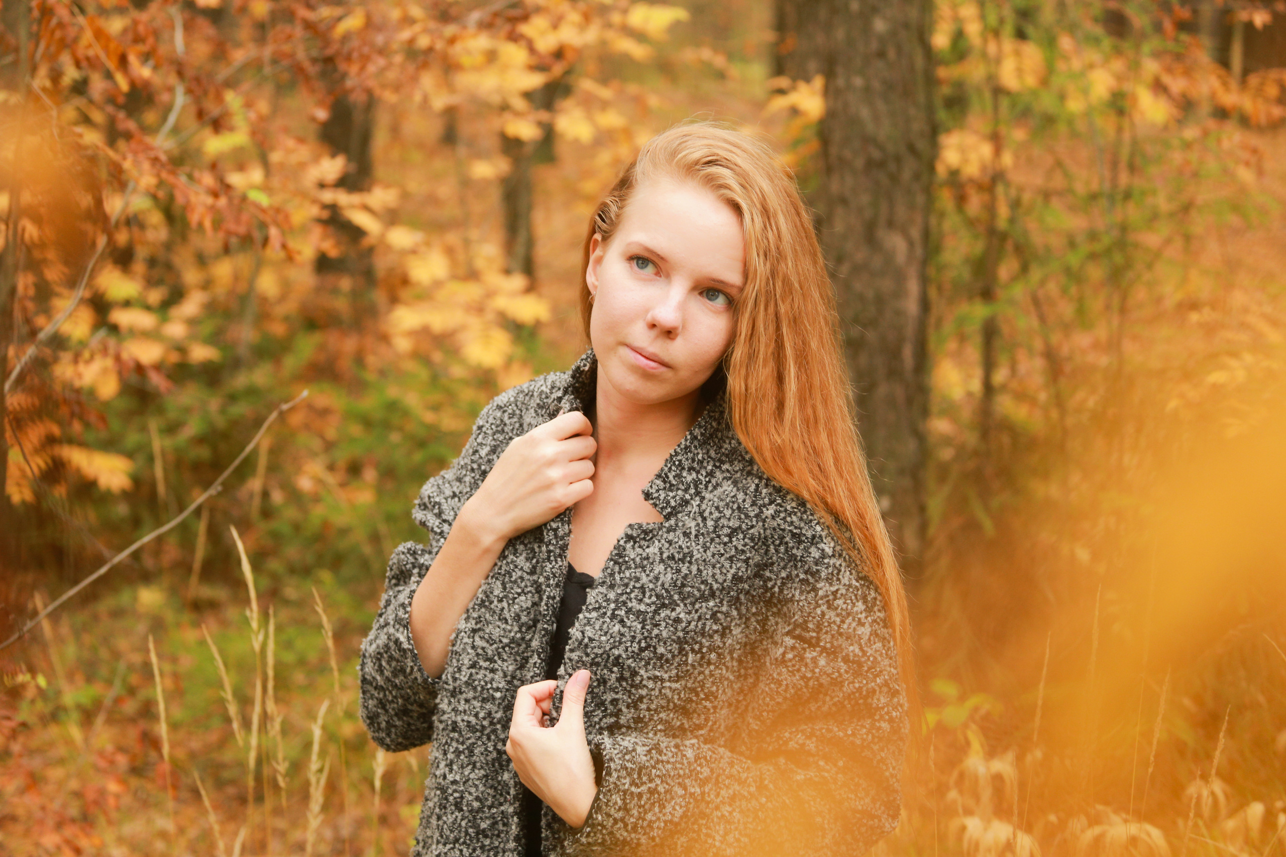 фотосессия девушки на природе в Перми