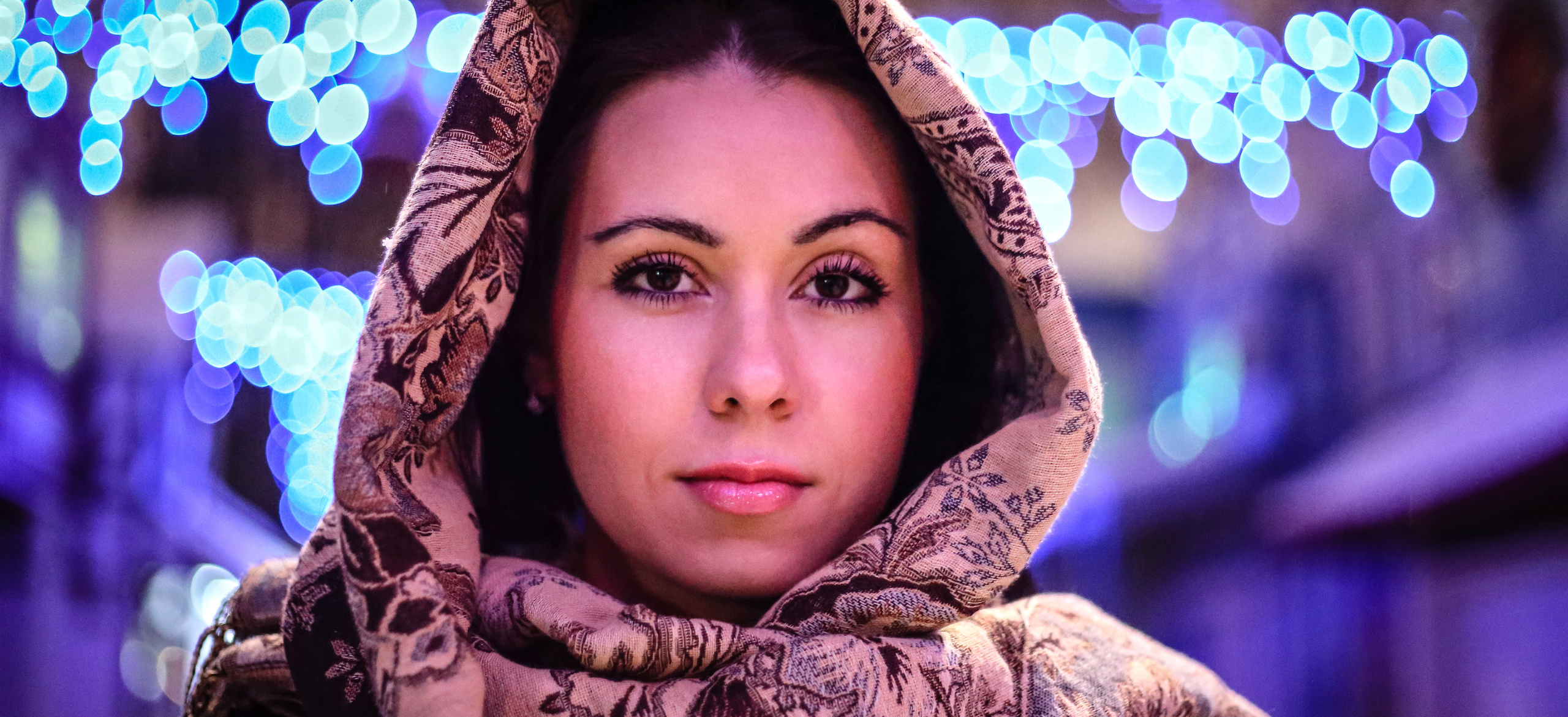 зимняя фотосессия на улице Перми