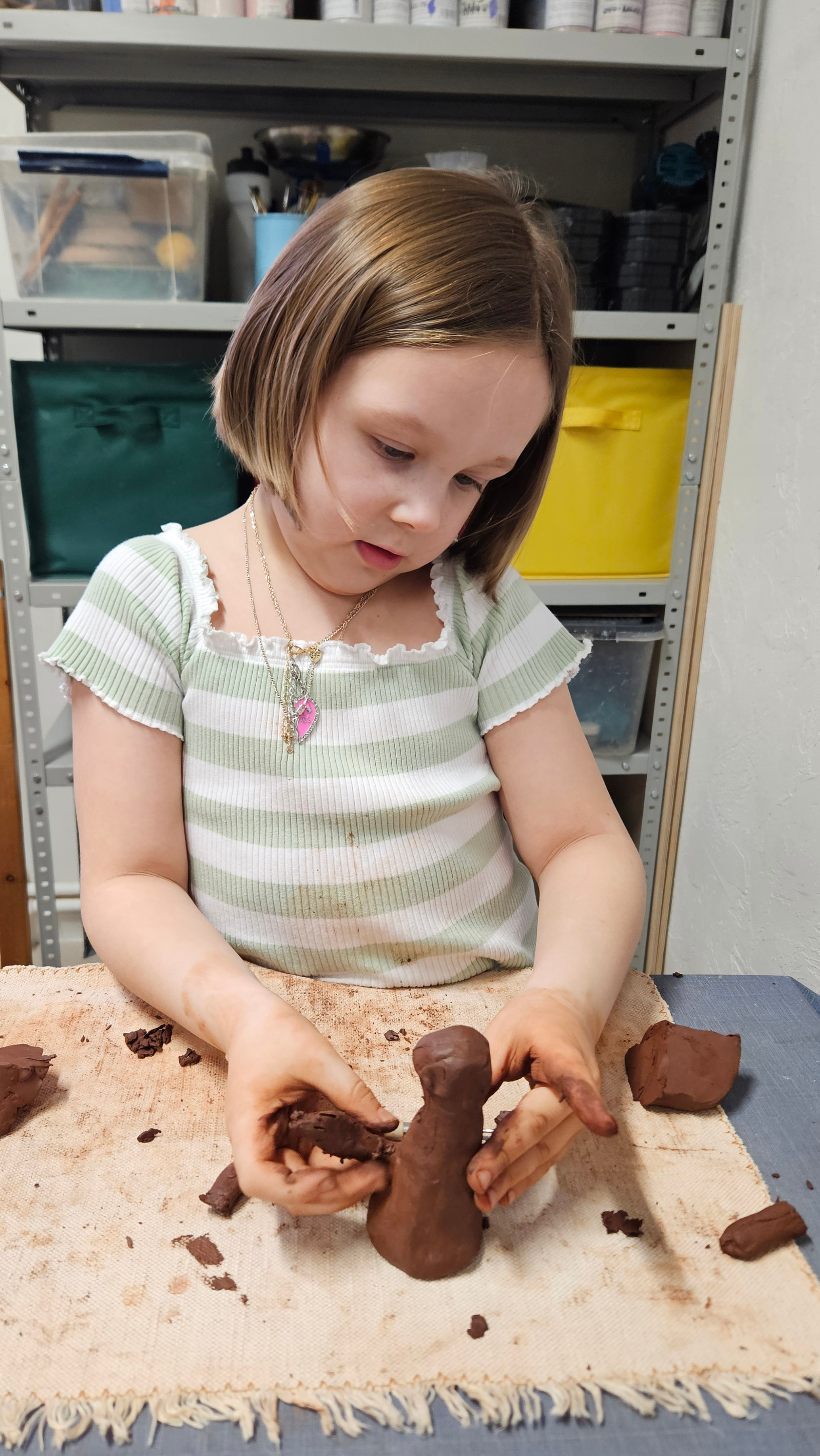 Мастер-класс по лепке из глины. Изостудия «Мы рисуем!» ♥ Южное Бутово, Москва