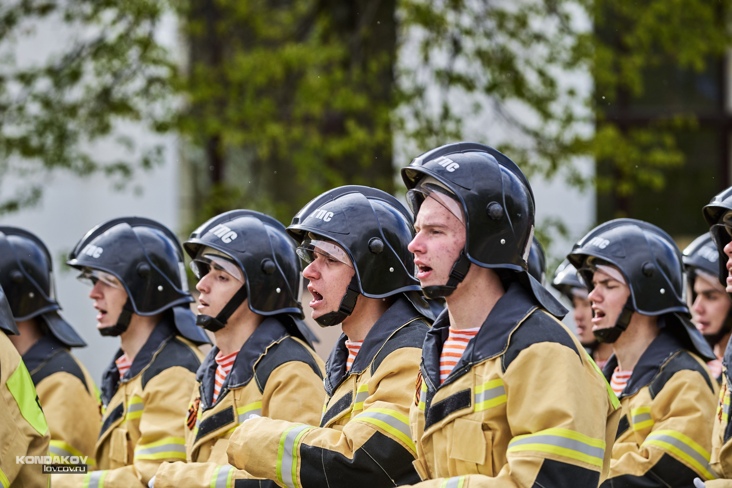 Парад в честь празднования День Победы 9 мая 2024 года в городе Иваново