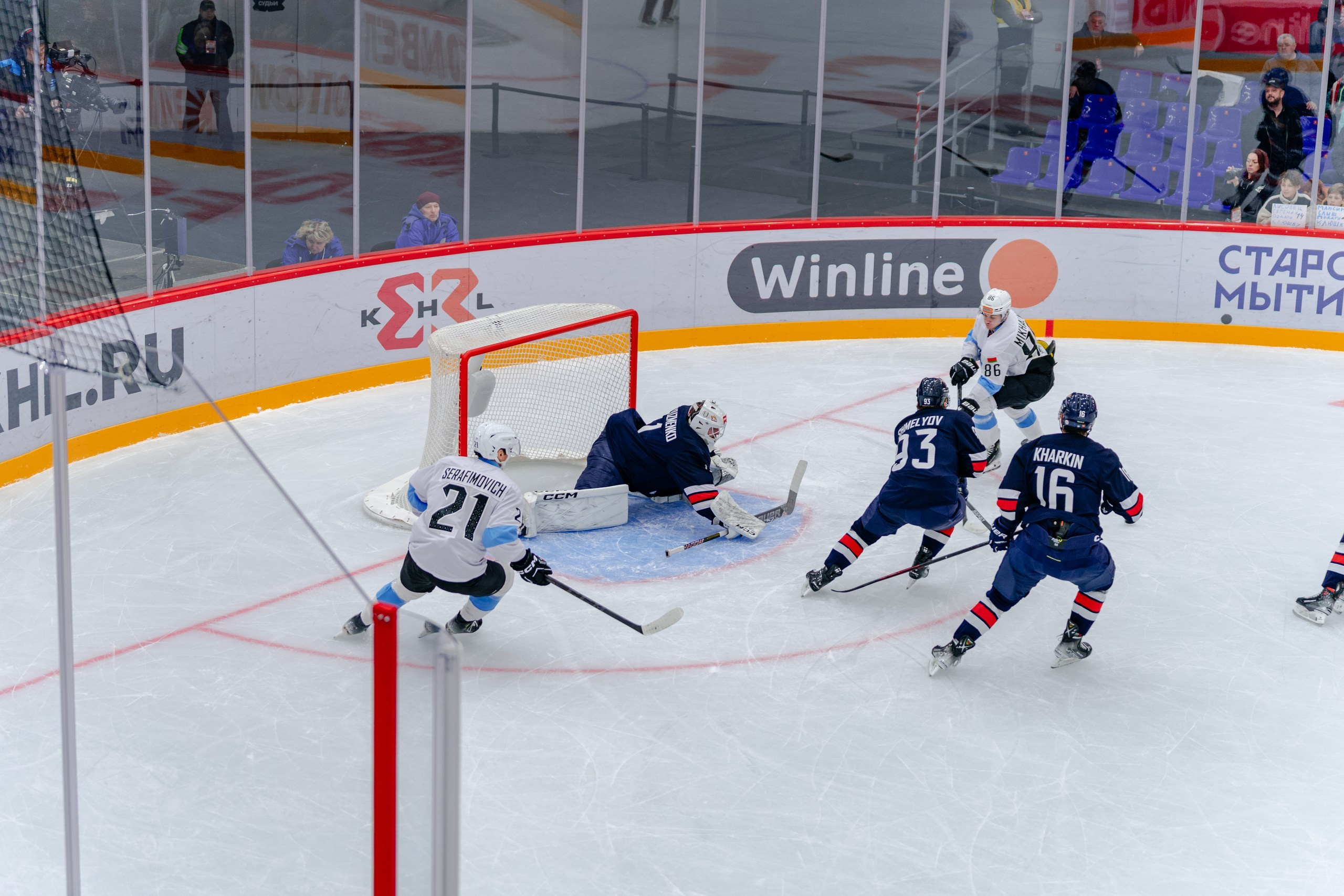 Чемпионат КХЛ 3×3. 16-й тур / Суперигра. Репортажный фотограф в Москве Измалков Артем