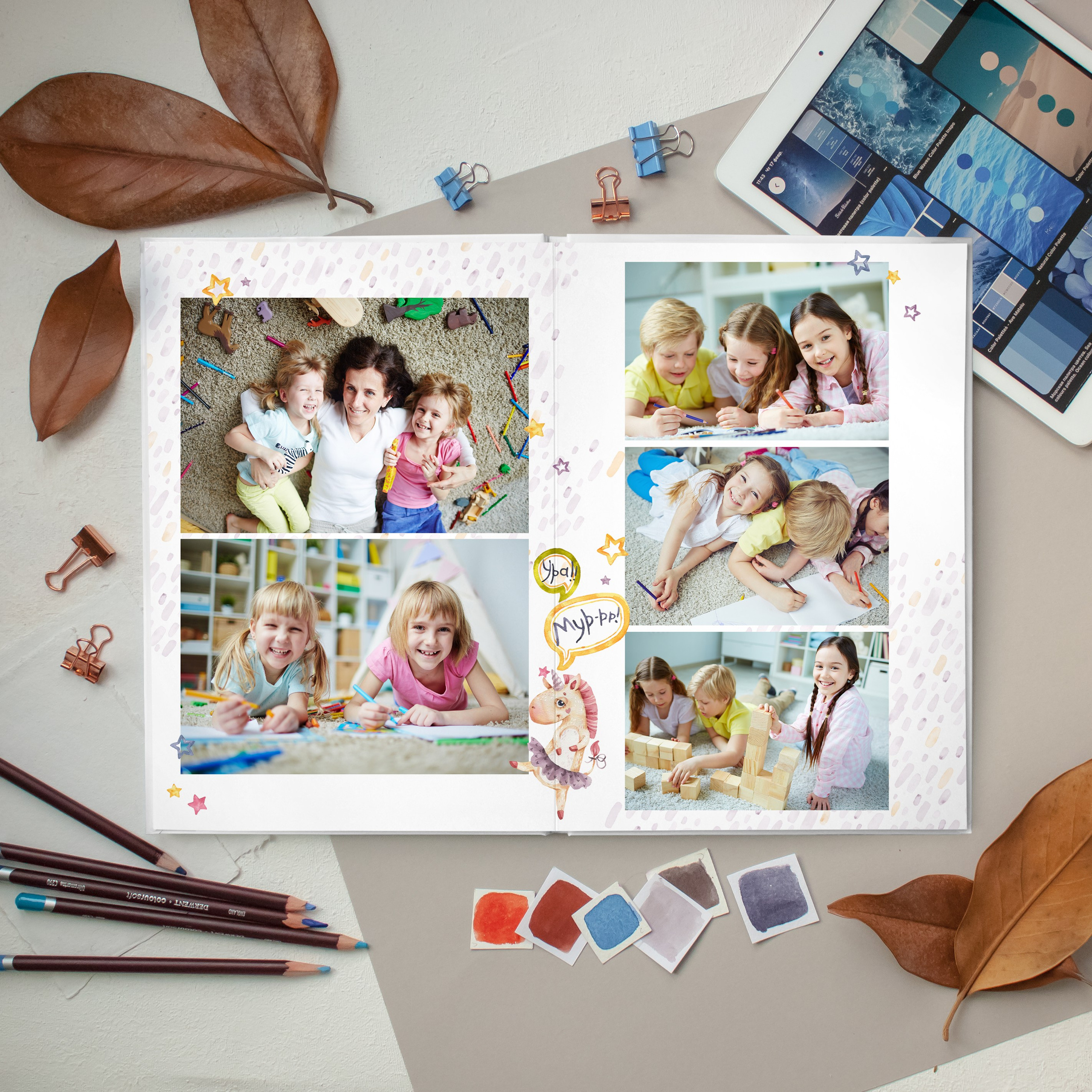 Выпускные альбомы для детского сада во Владивостоке. Фотограф во Владивостоке Фролова Наталья