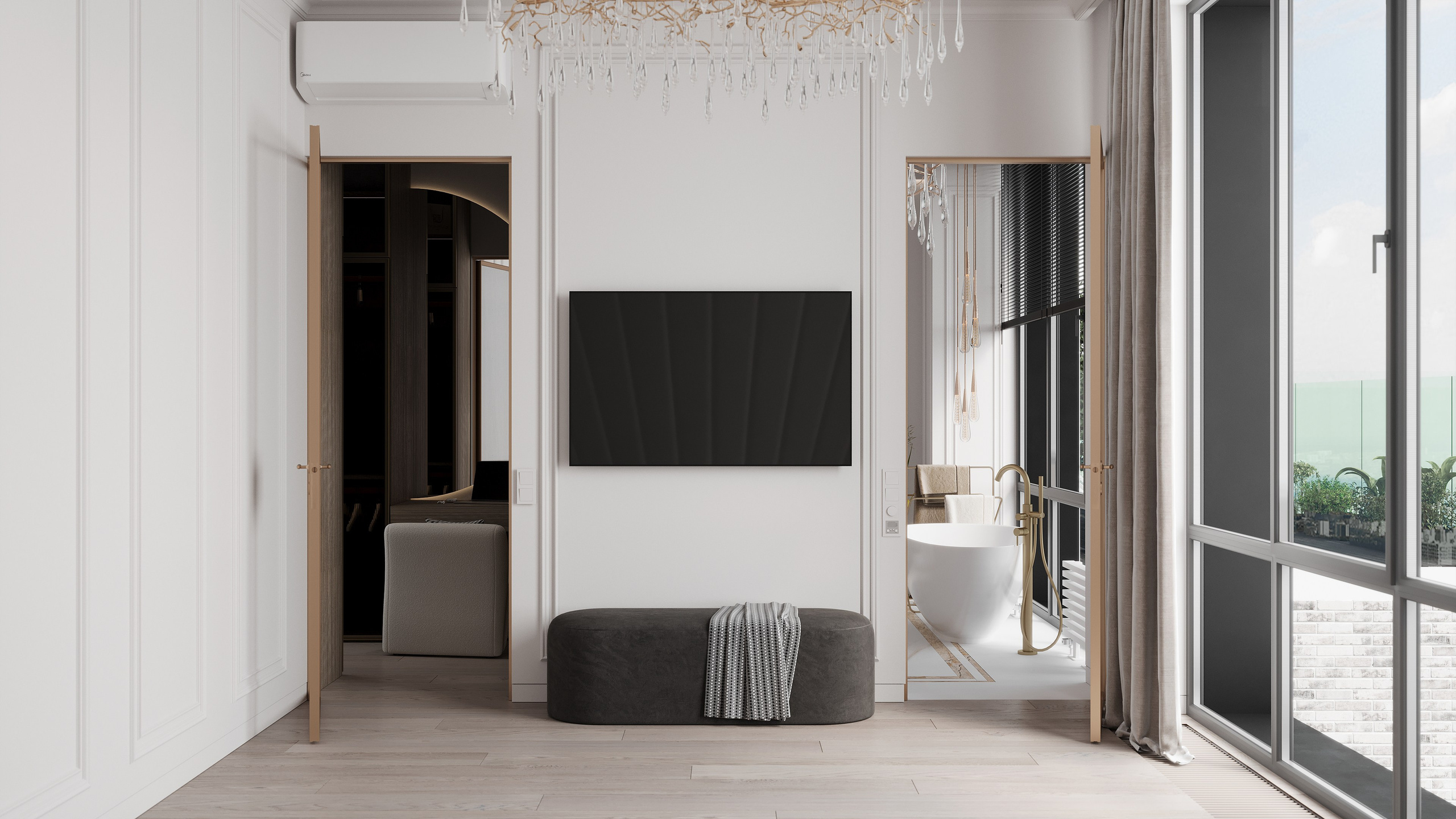 ЖК River Park (1). Студия дизайна интерьера mono moon в Москве