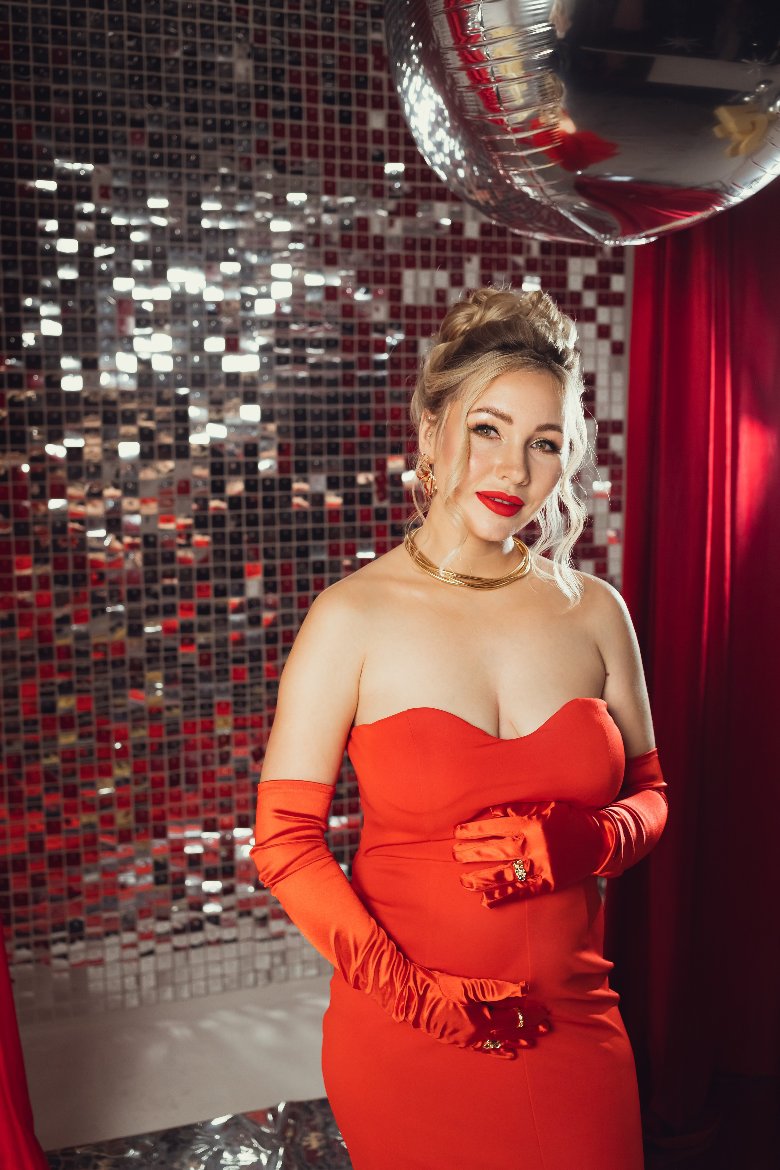 Новогодняя фотосессия в студии