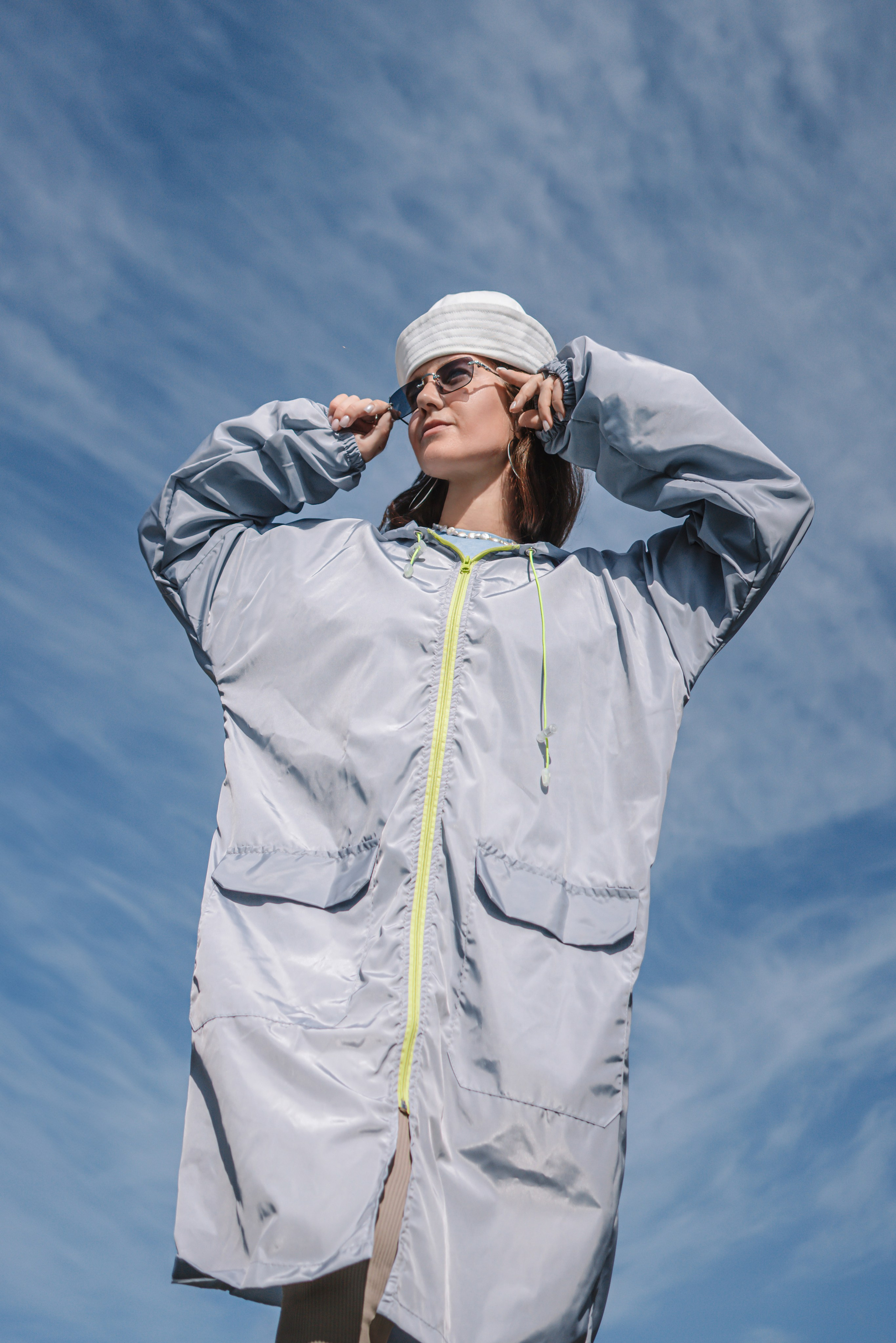 Лимитированная коллекция мерча S7 совместно с брендом Chuka. Дождевик