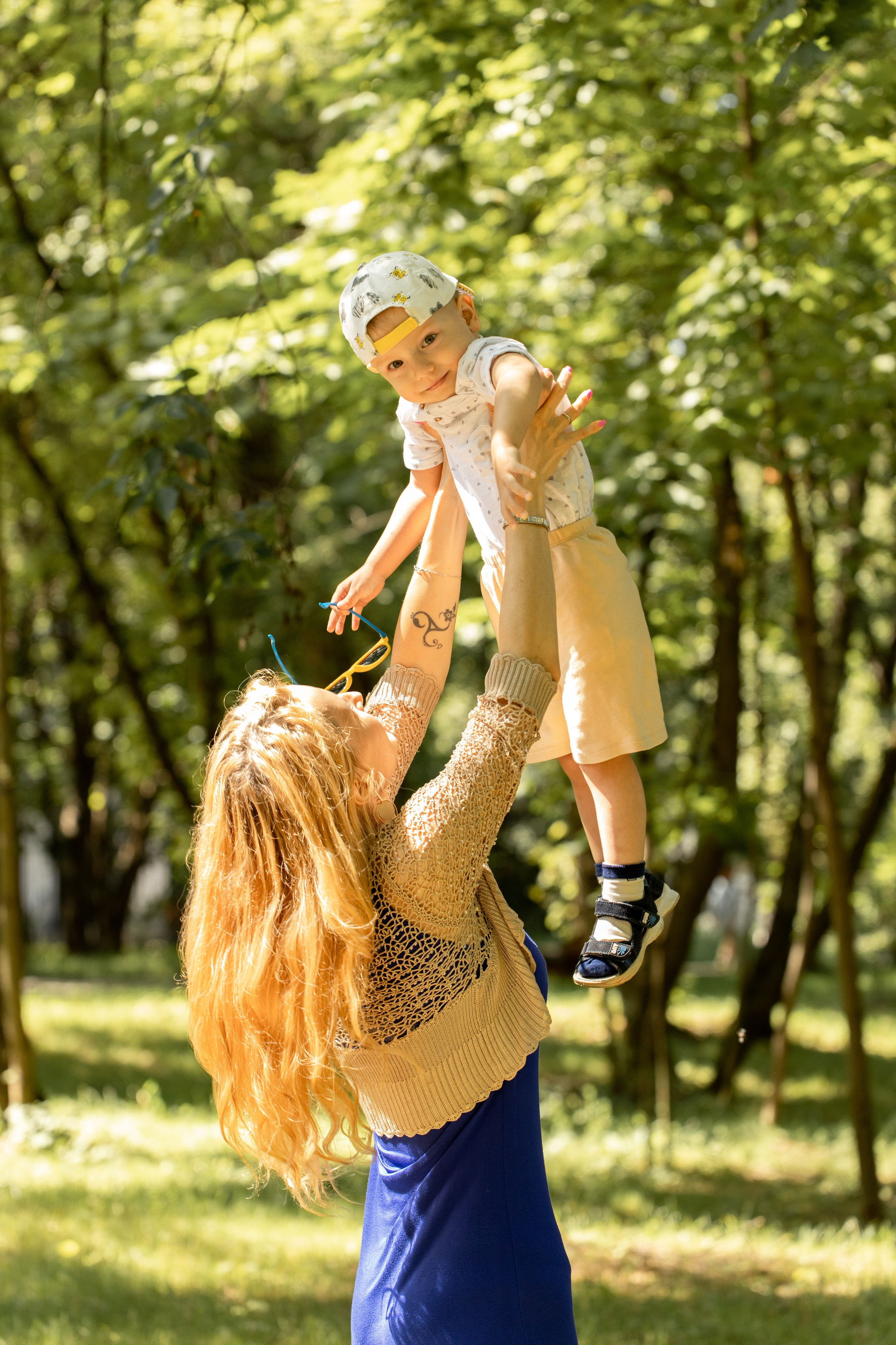 Детская съёмка в парке Москва.