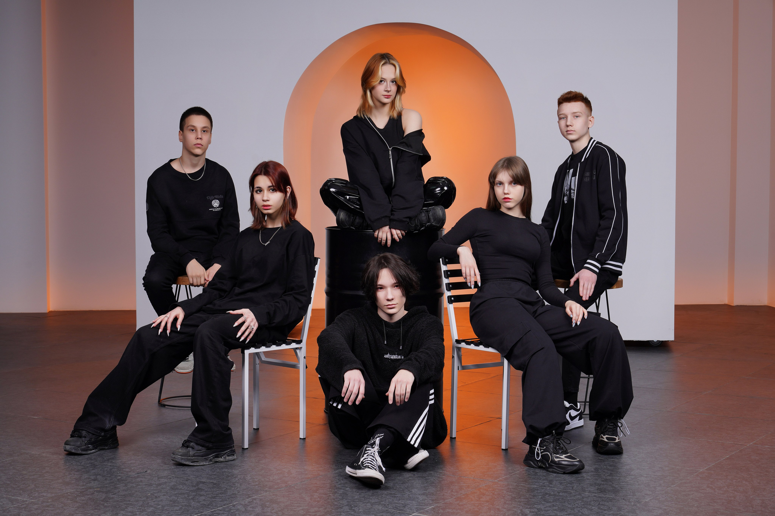 Школьная студия 9,11 класс. Фотограф Герман