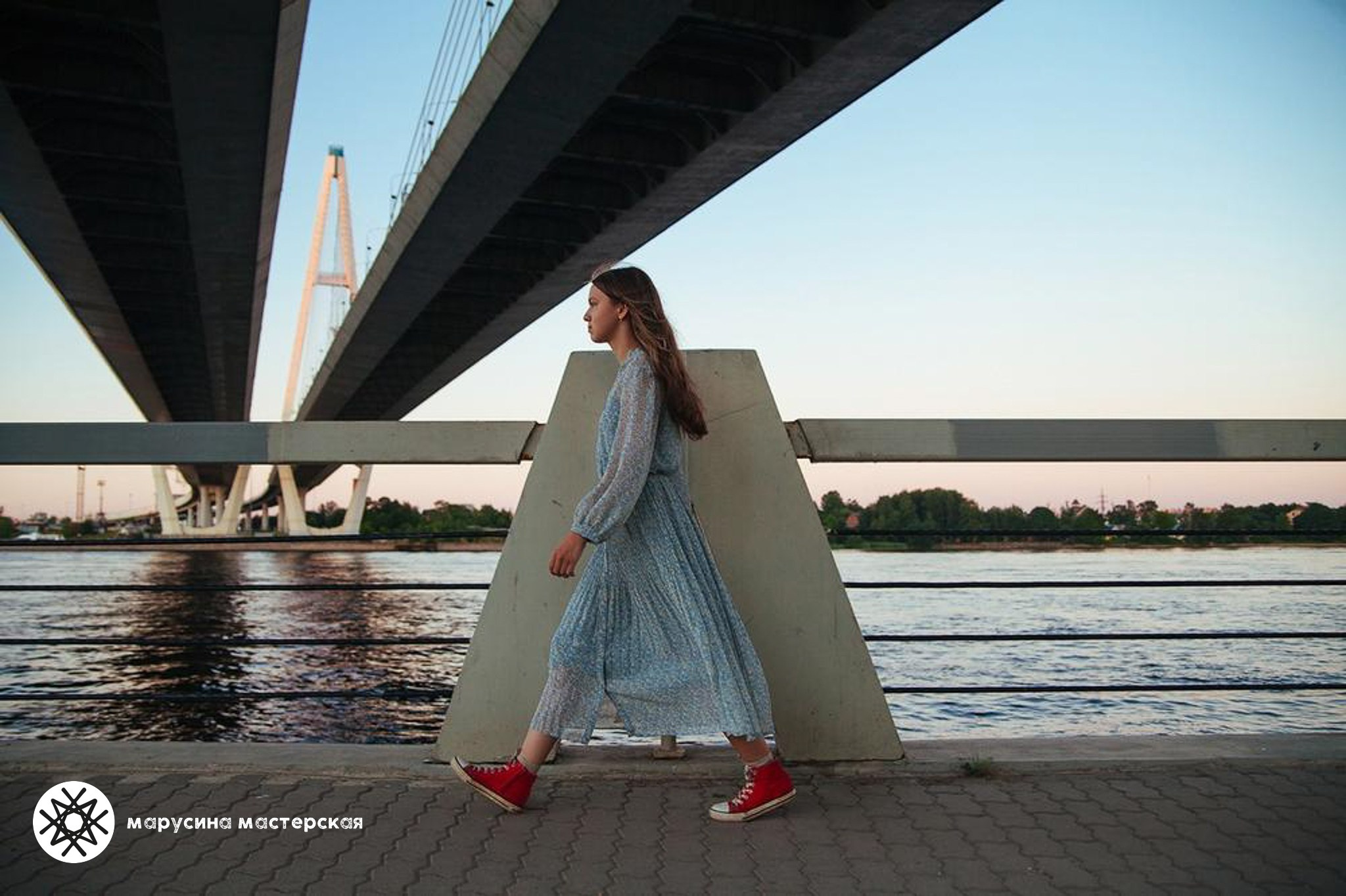 Фотография с проработанной композицией и светом