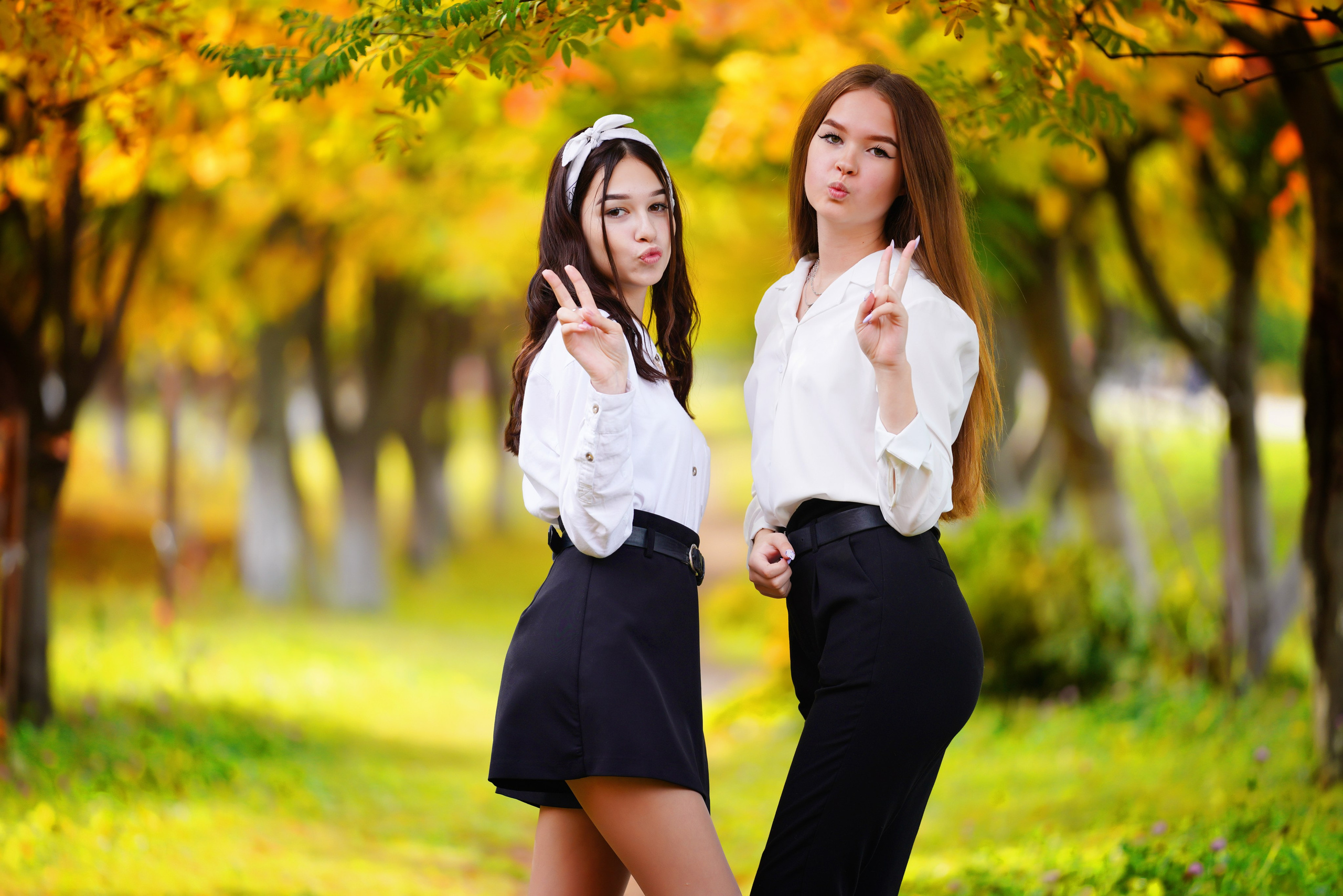 Осень 9,11 класс. Фотограф Герман