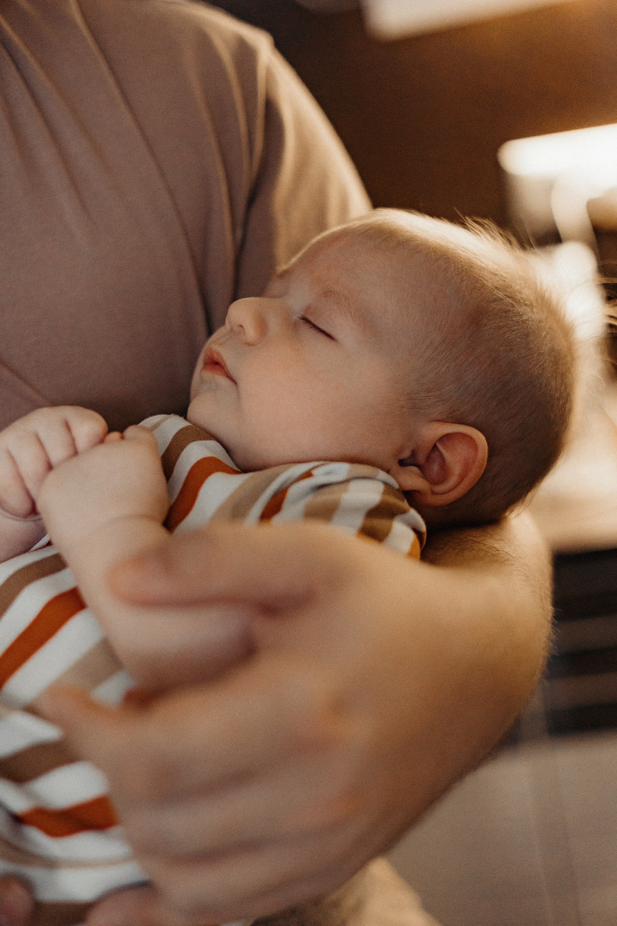 Домашняя семейная фотосессия с малышом. Портретный и семейный фотограф в Москве Мария Рослякова