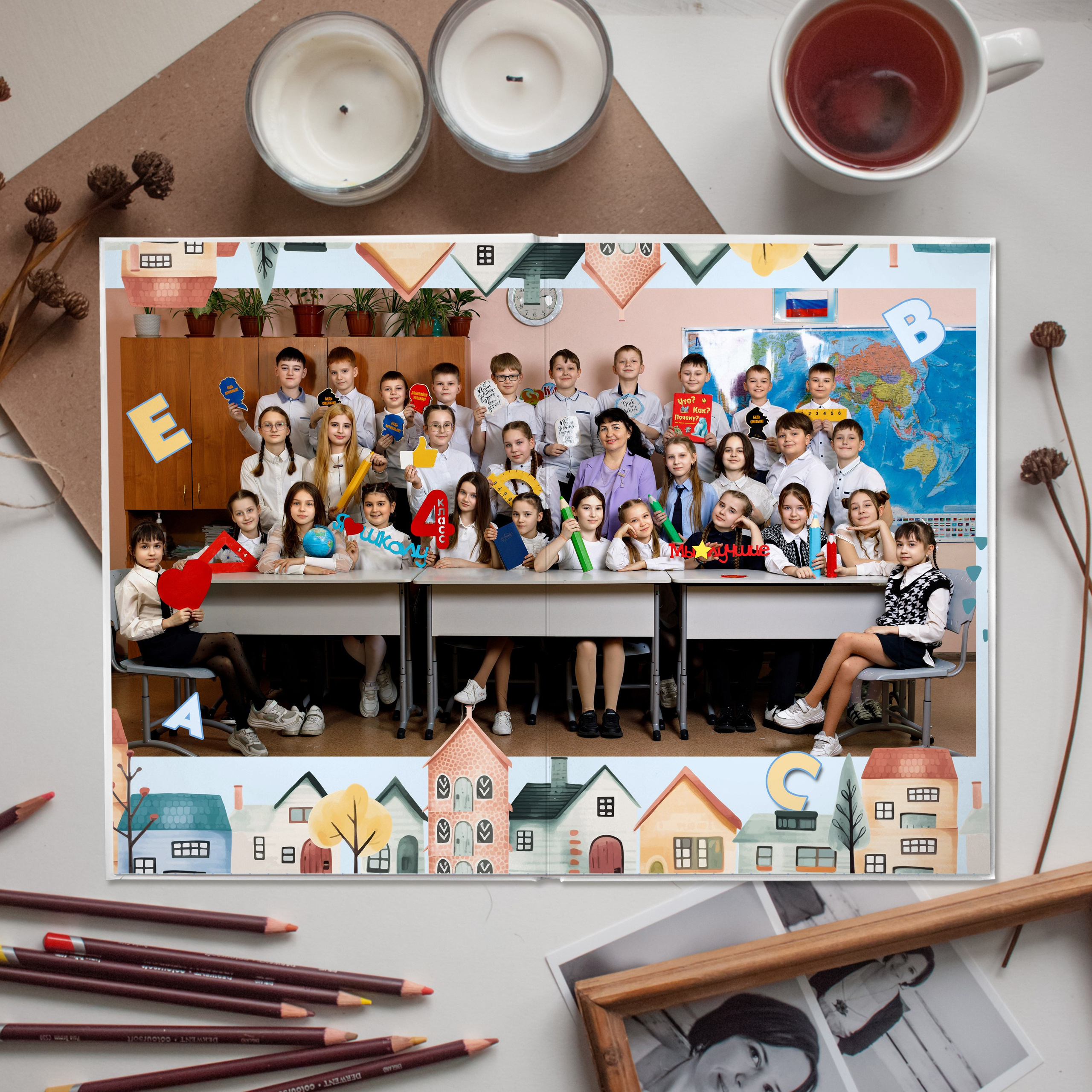 Альбомы 4 класс. Семейный и школьный фотограф в Свободном Захаревич Елена