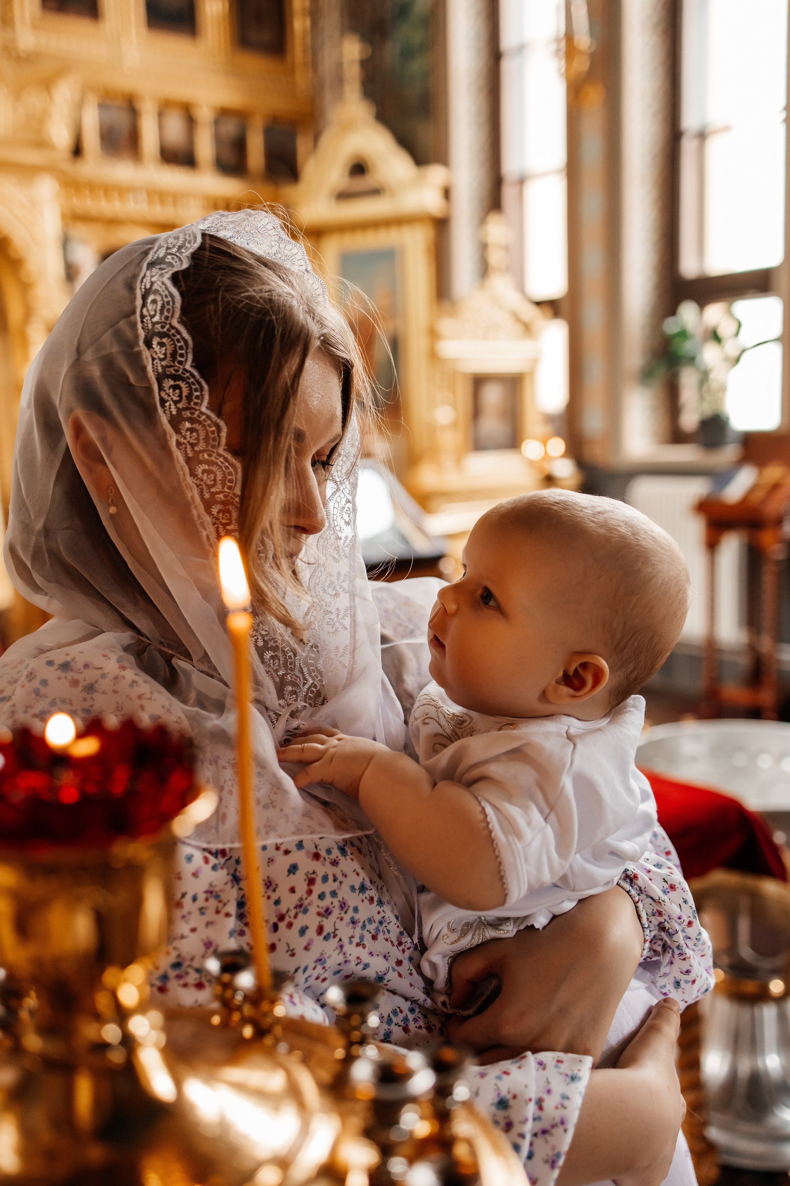 Таинство крещения. Семейный и женский фотограф в Москве Елизавета Волкова