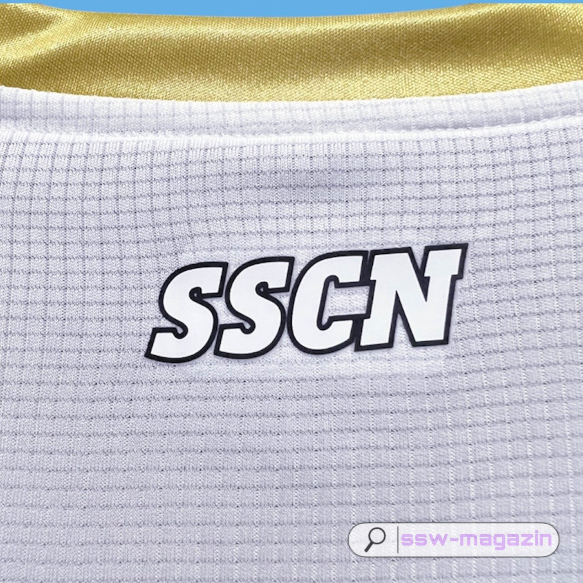 Футболка Napoli Gold Edition. Футбольный магазин — ssw_magazin