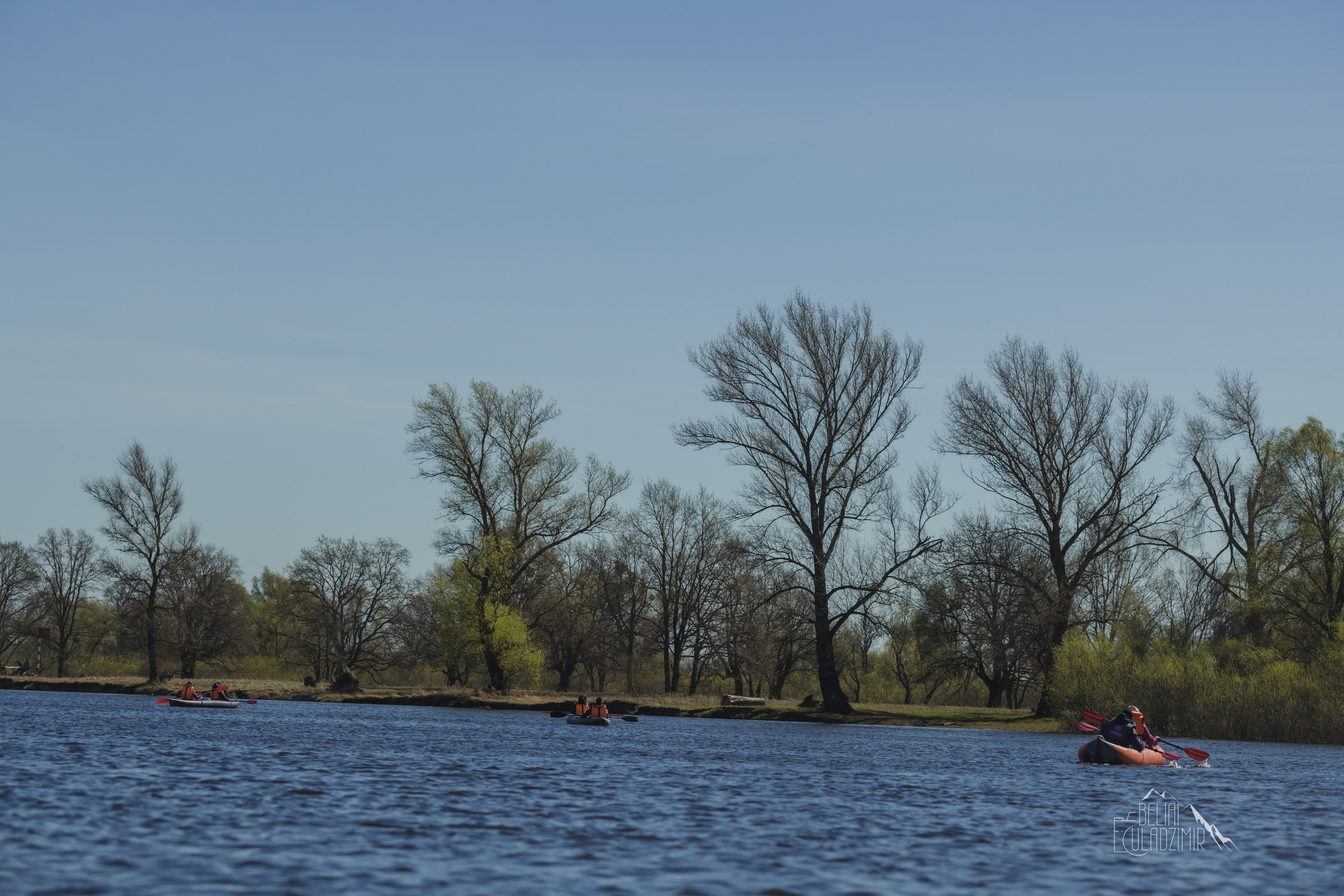 Сплав по реке Тремля 5 апреля 2026 года. Репортажный фотограф Владимир Беляй