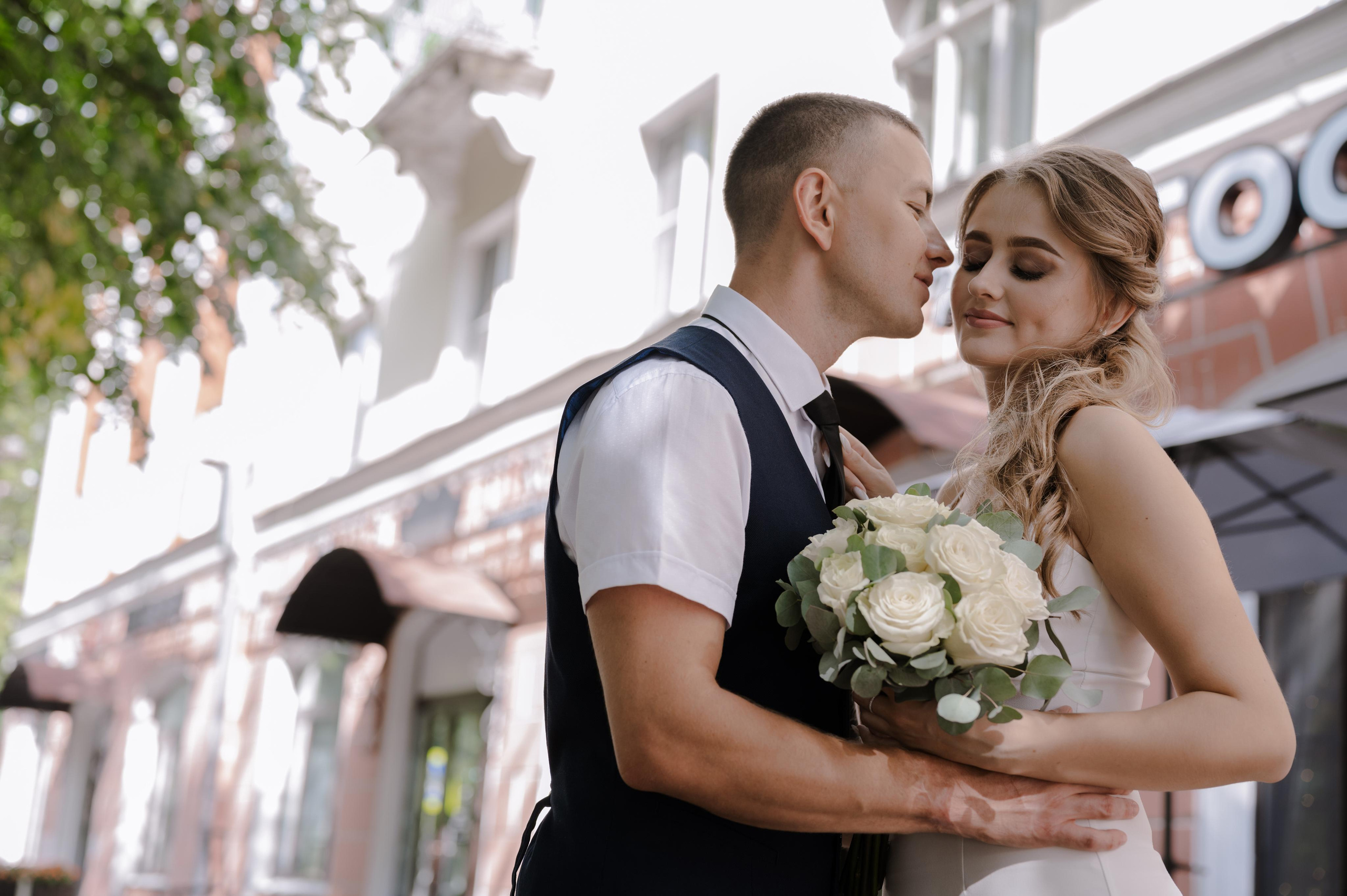 Свадебная фотопрогулка Марины и Романа. Свадебный фотограф Йошкар-Ола Казань