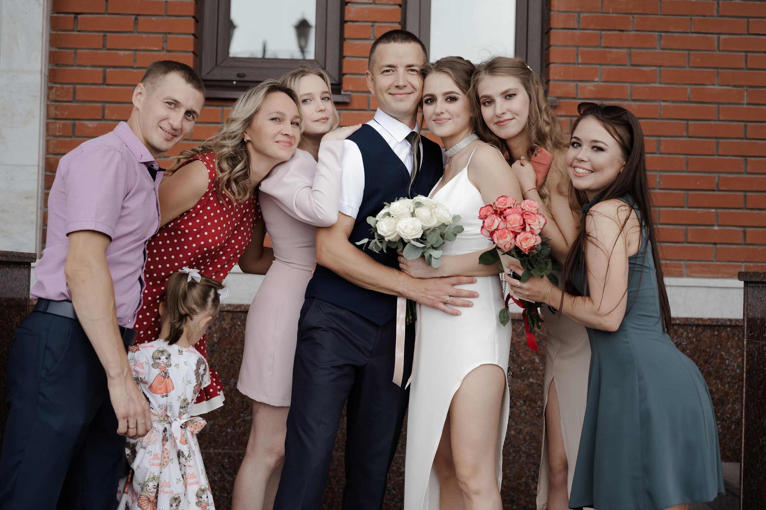 Свадебная фотопрогулка Марины и Романа. Свадебный фотограф Йошкар-Ола Казань