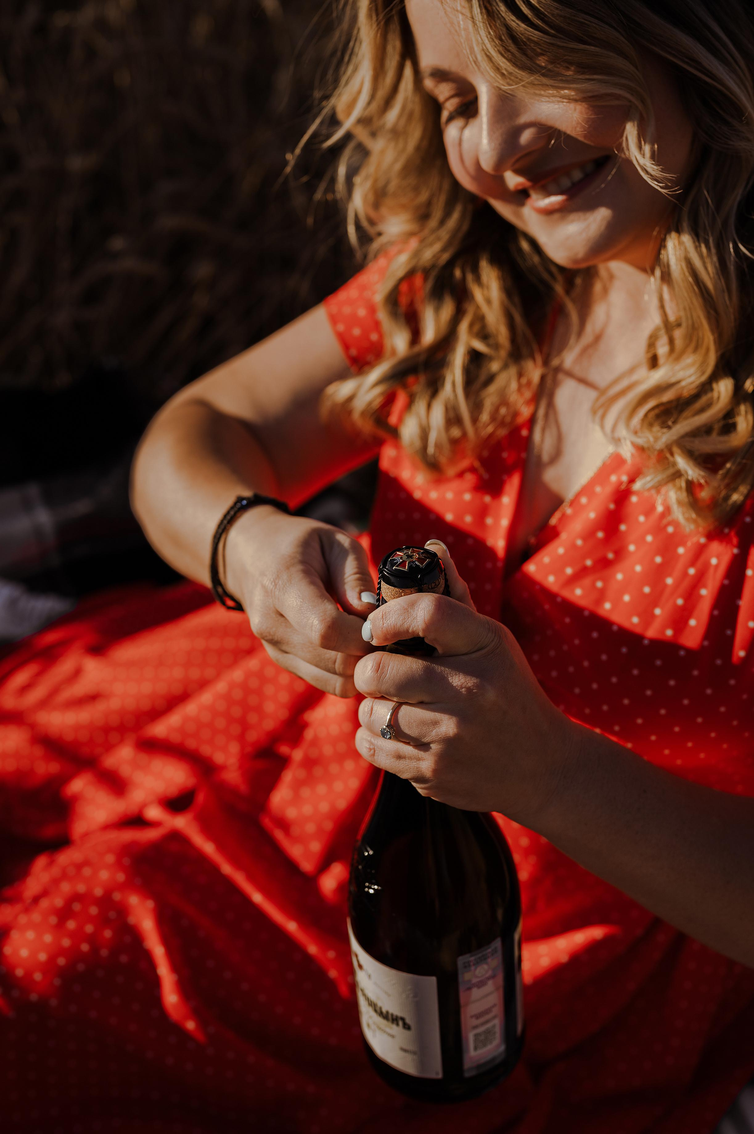 Фотопикник в пшеничном поле. Свадебный фотограф Йошкар-Ола Казань