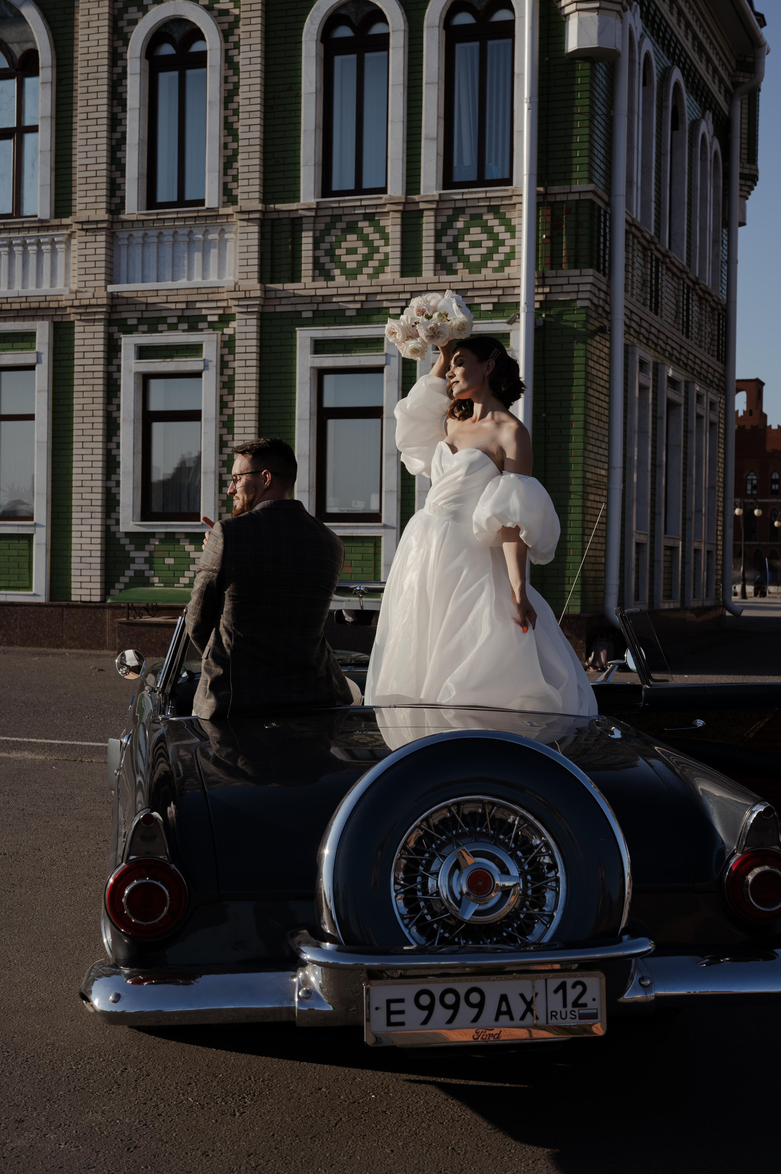 Ретро car. Свадебный фотограф Йошкар-Ола Казань