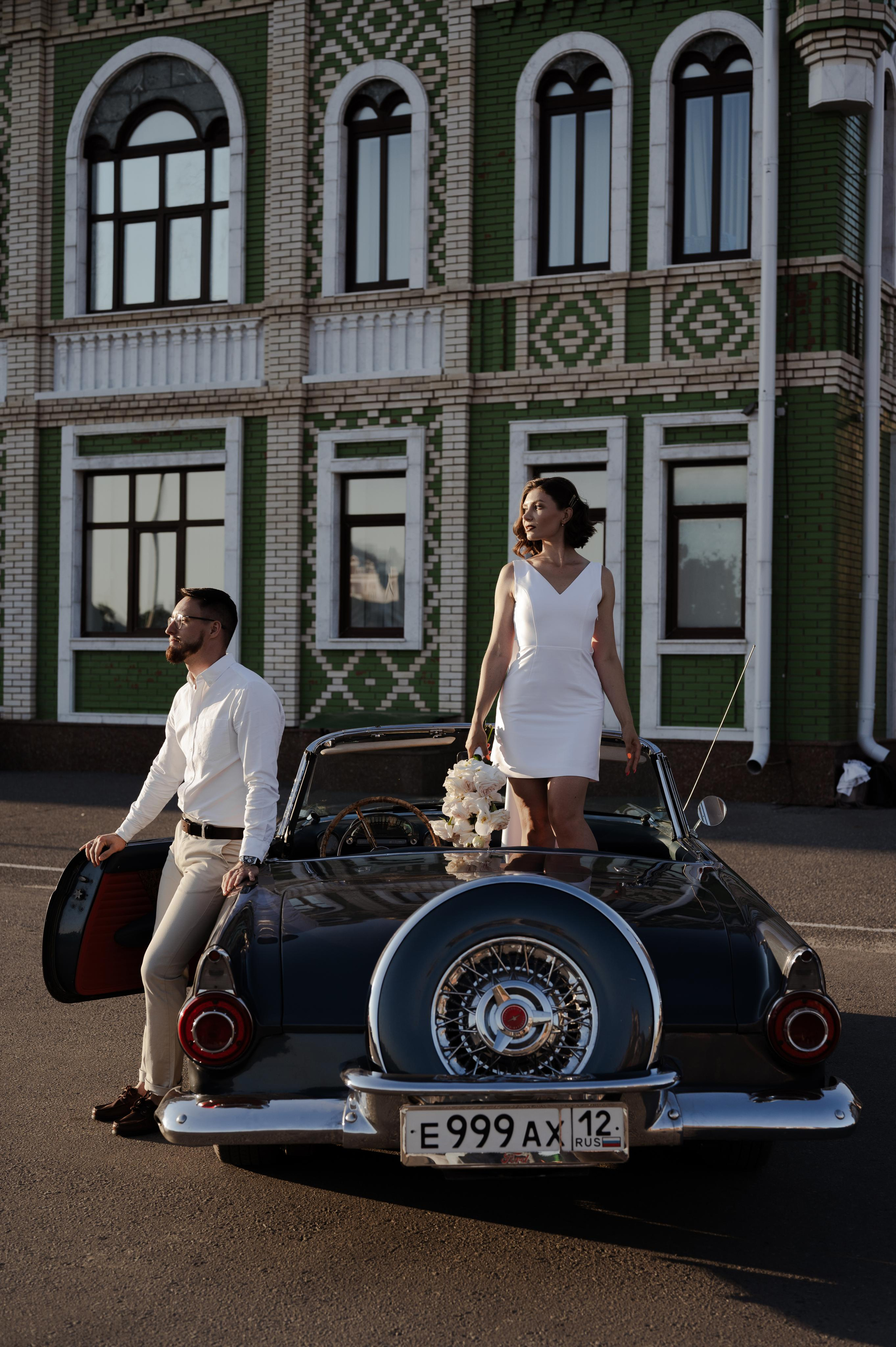 Ретро car. Свадебный фотограф Йошкар-Ола Казань