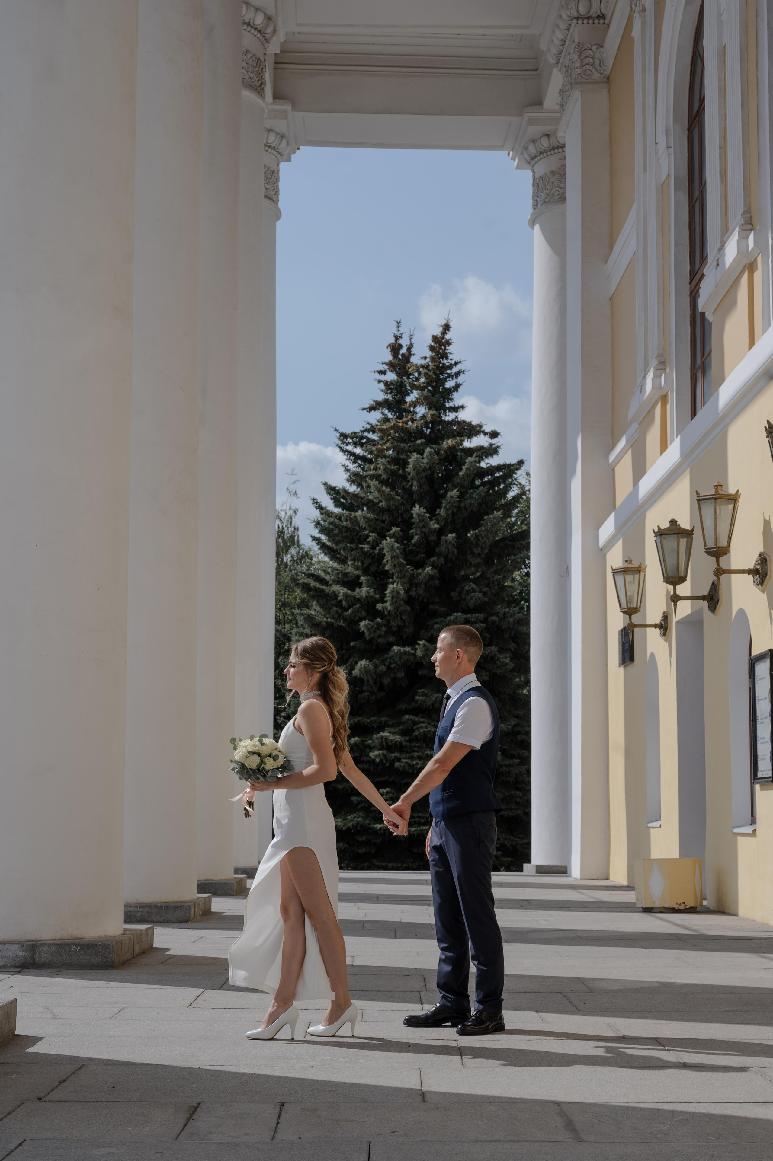 Свадебная фотопрогулка Марины и Романа. Свадебный фотограф Йошкар-Ола Казань