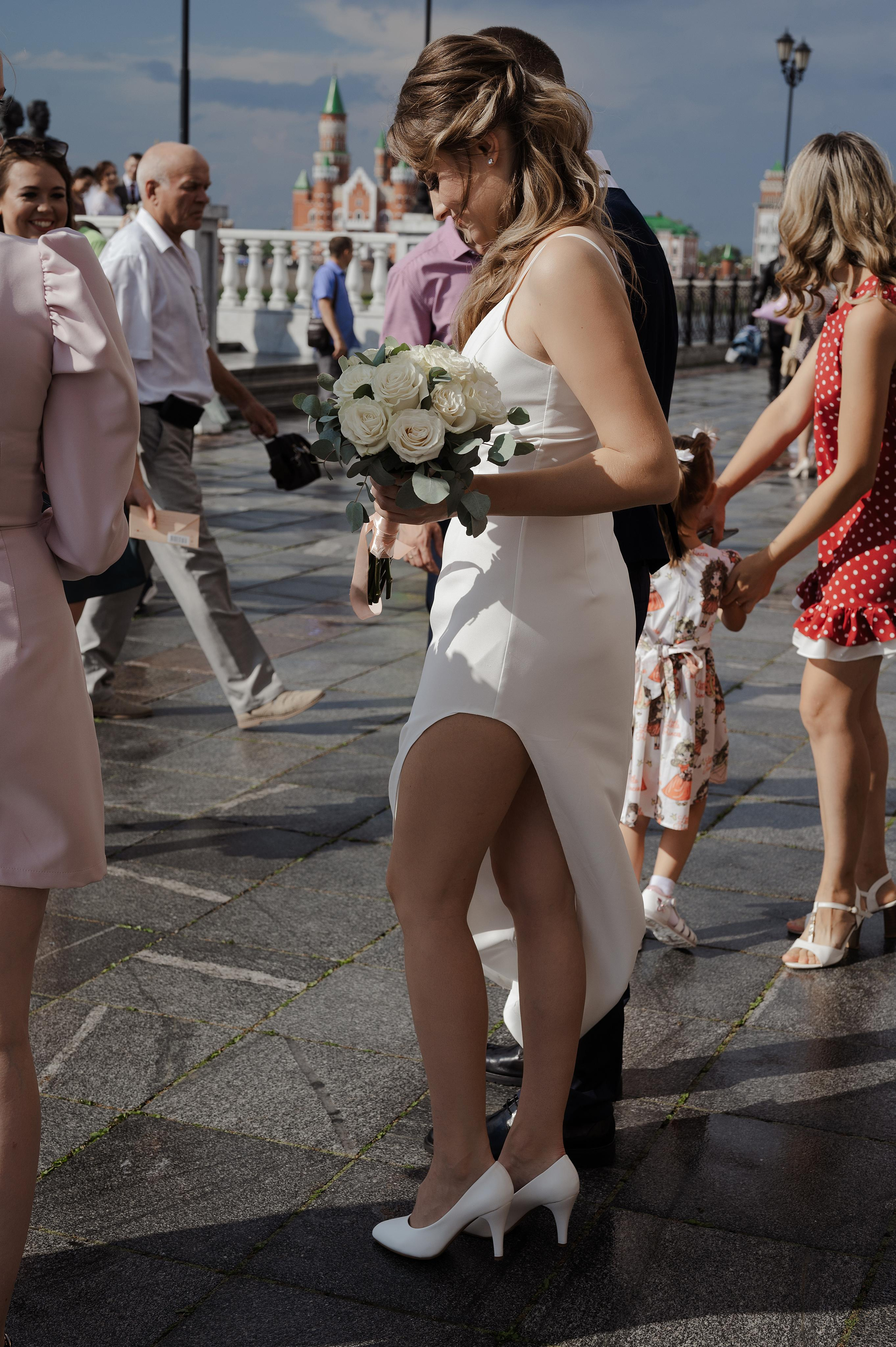 Свадебная фотопрогулка Марины и Романа. Свадебный фотограф Йошкар-Ола Казань