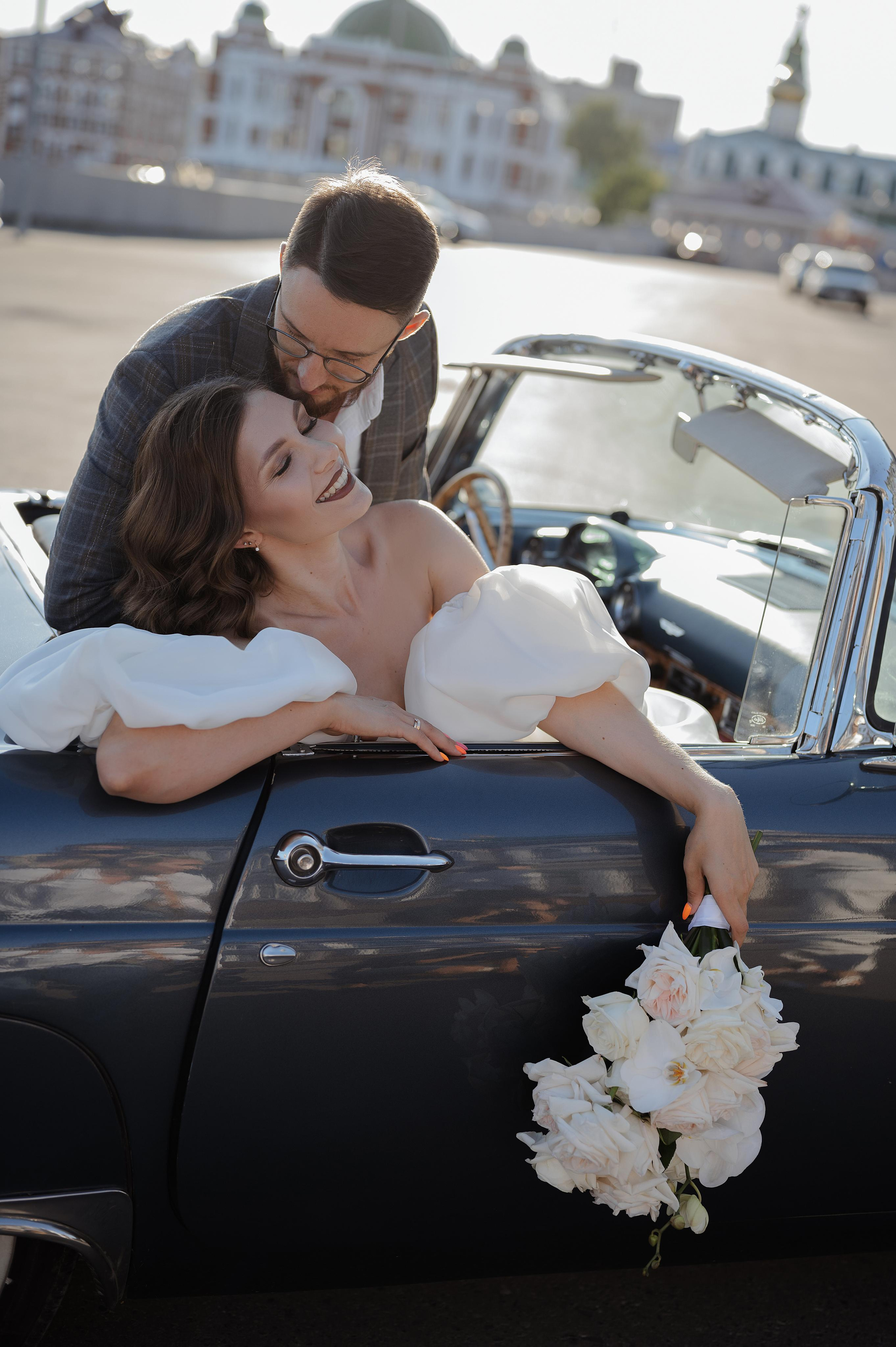 Ретро car. Свадебный фотограф Йошкар-Ола Казань