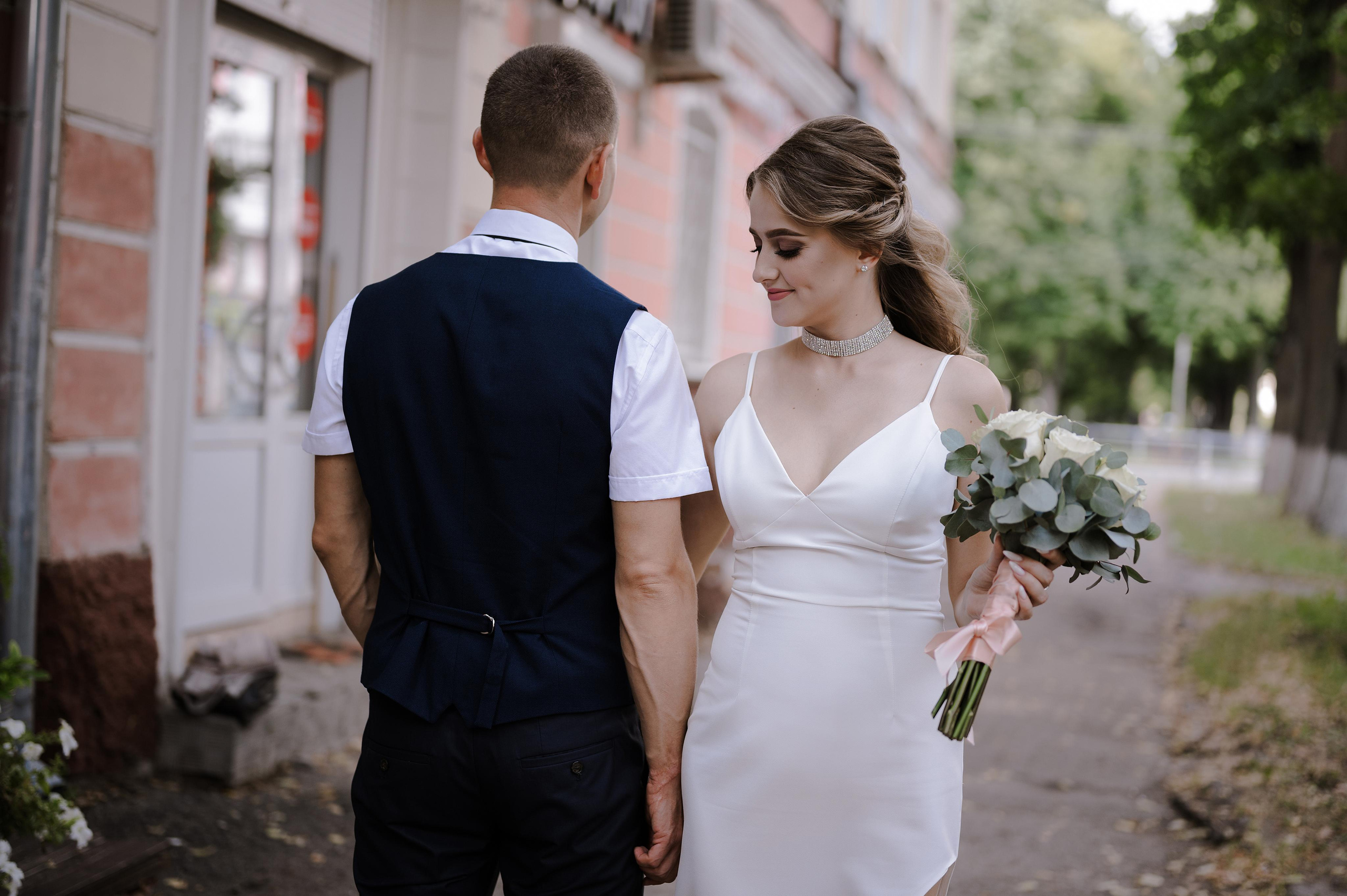 Свадебная фотопрогулка Марины и Романа. Свадебный фотограф Йошкар-Ола Казань