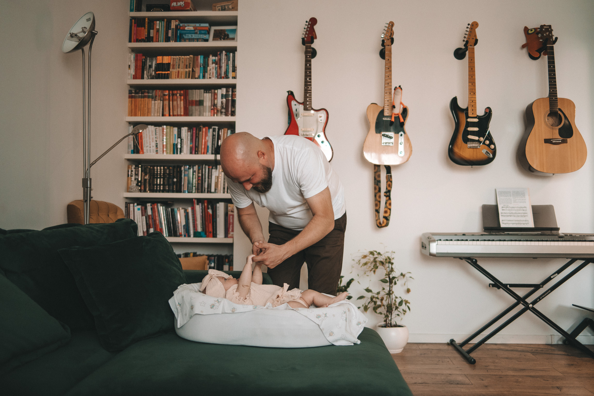 Далия. Фотограф новорожденных в стиле lifestyle в Воронеже Юлия Ключникова