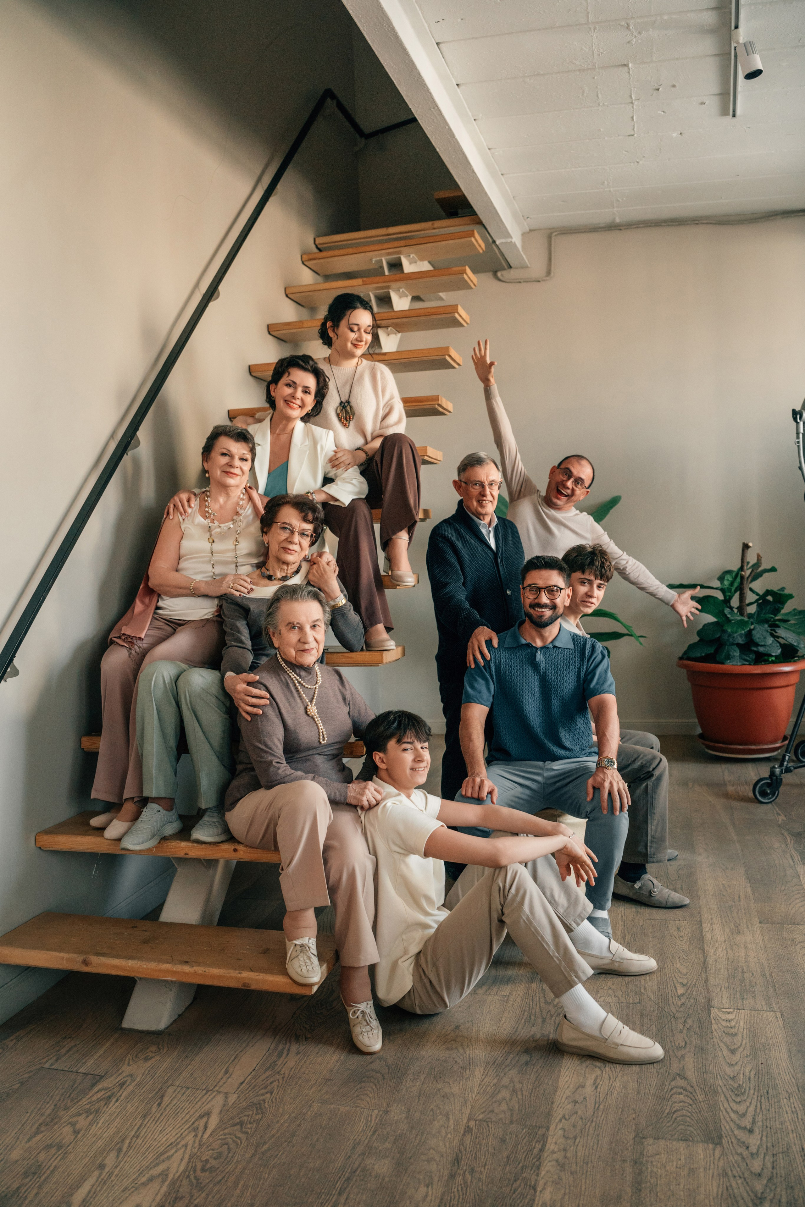 Фотосессия к 100-летию бабушки