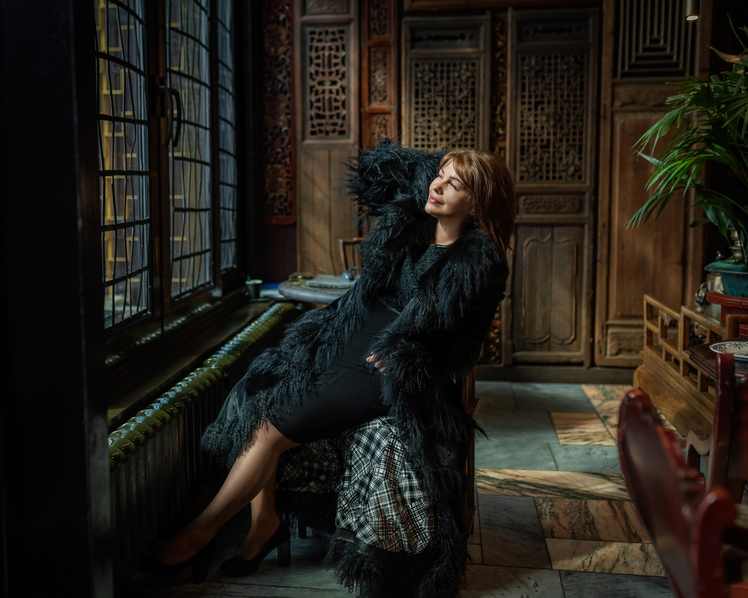 Сьемка Нелли в кафе. Фотограф в Санкт-Петербурге Татьяна Нетребенко