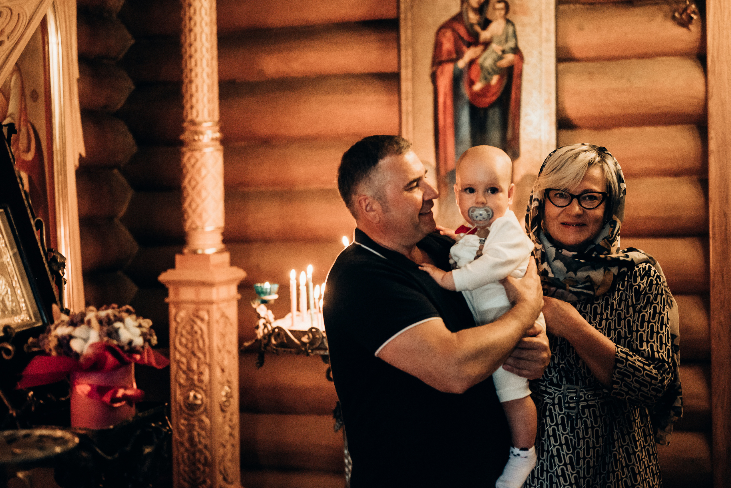 Крещение Льва. Семейный фотограф в Минске Дарья Дреко