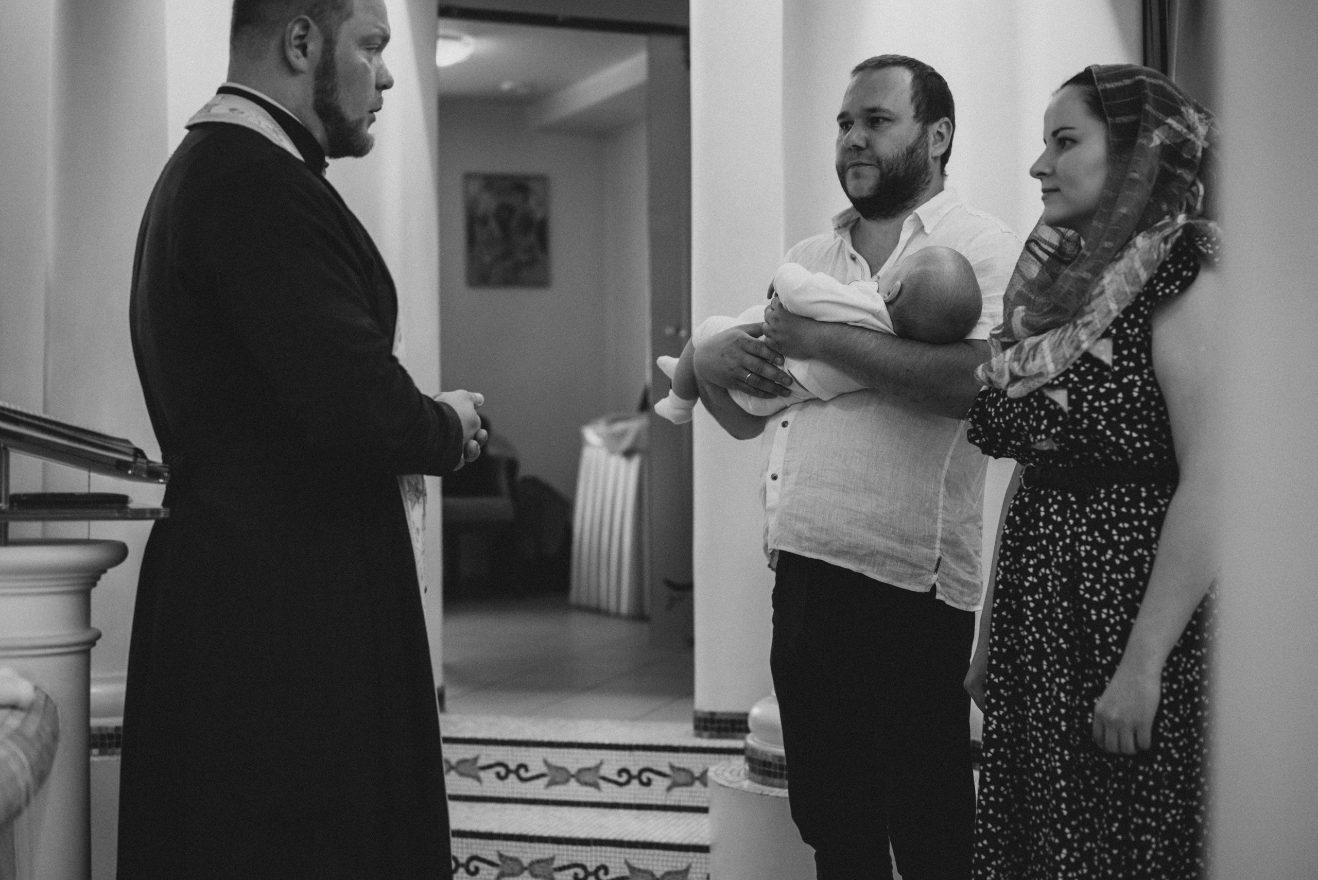 Крещение Льва. Семейный фотограф в Минске Дарья Дреко