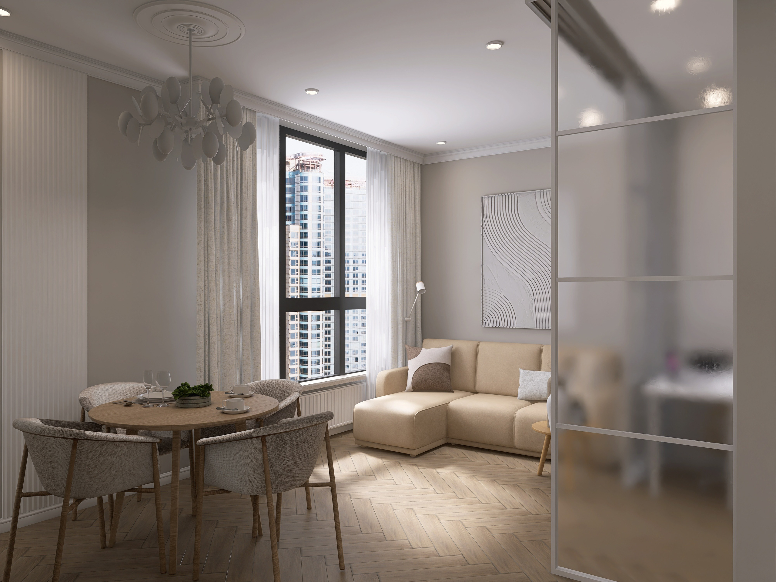 ЖК MyPriority. Москва. Марина Хрипачева дизайнер интерьера Санкт-Петербург