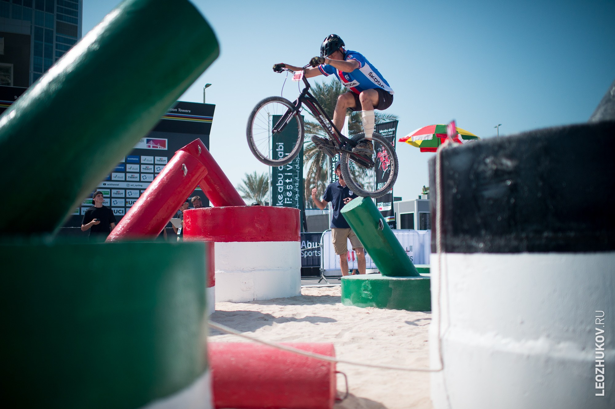 UCI Trials World Championships 2022. Sports photographer Leonid Zhukov