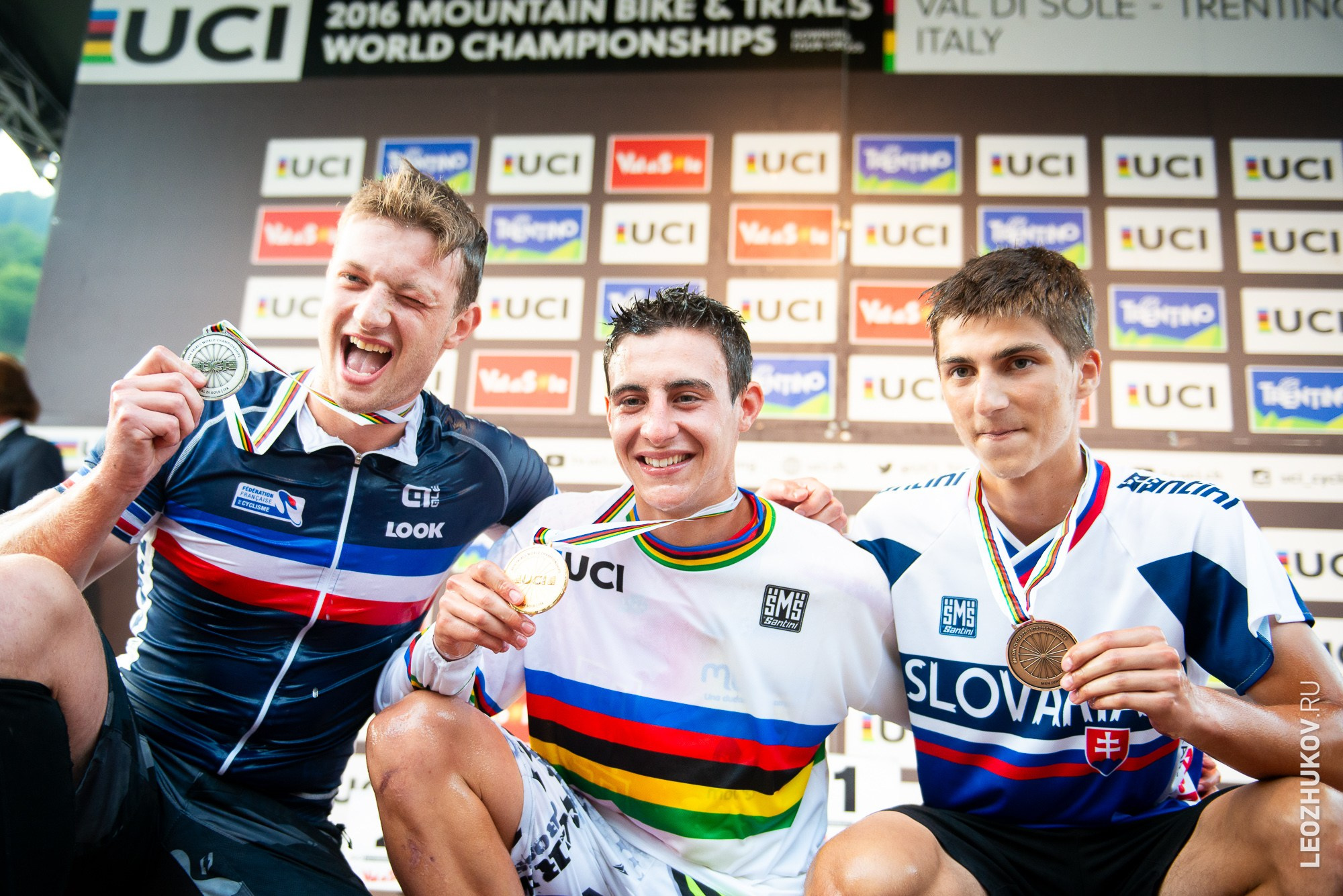 UCI Trials World Championships 2016 — finals. Sports photographer Leonid Zhukov