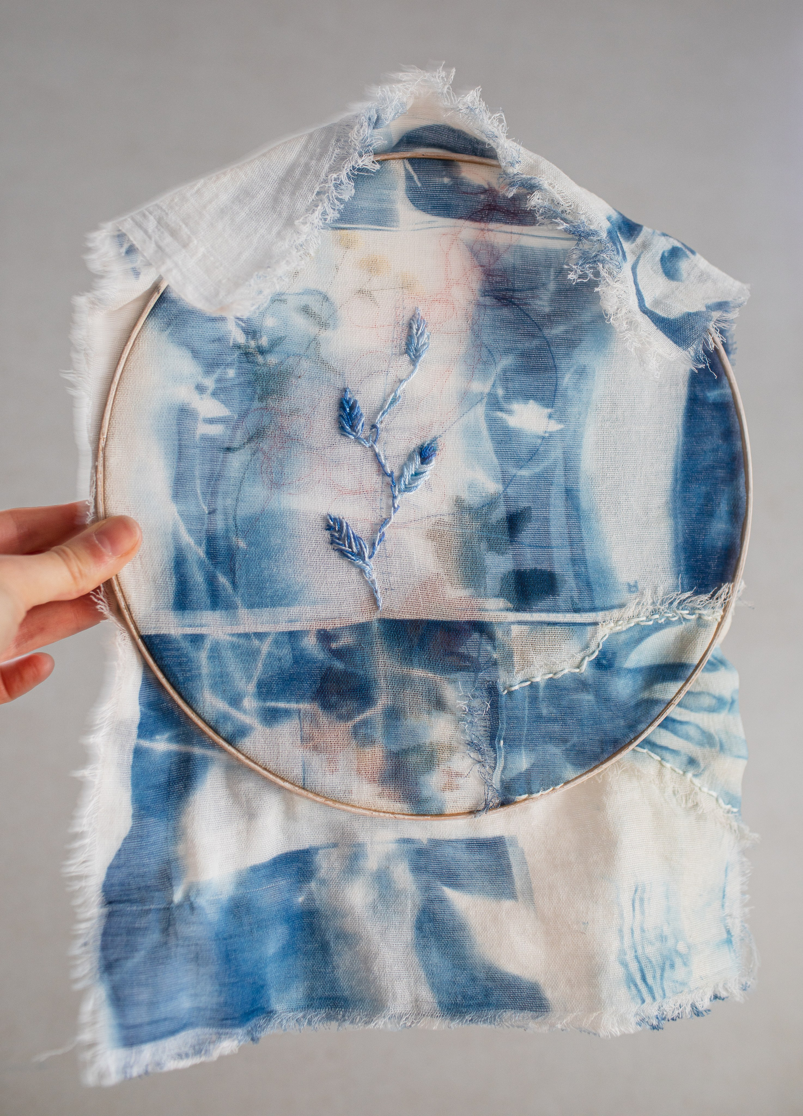 CYANOTYPE. CONTEMPORARY ARTIST OLGA ANDRIYASH