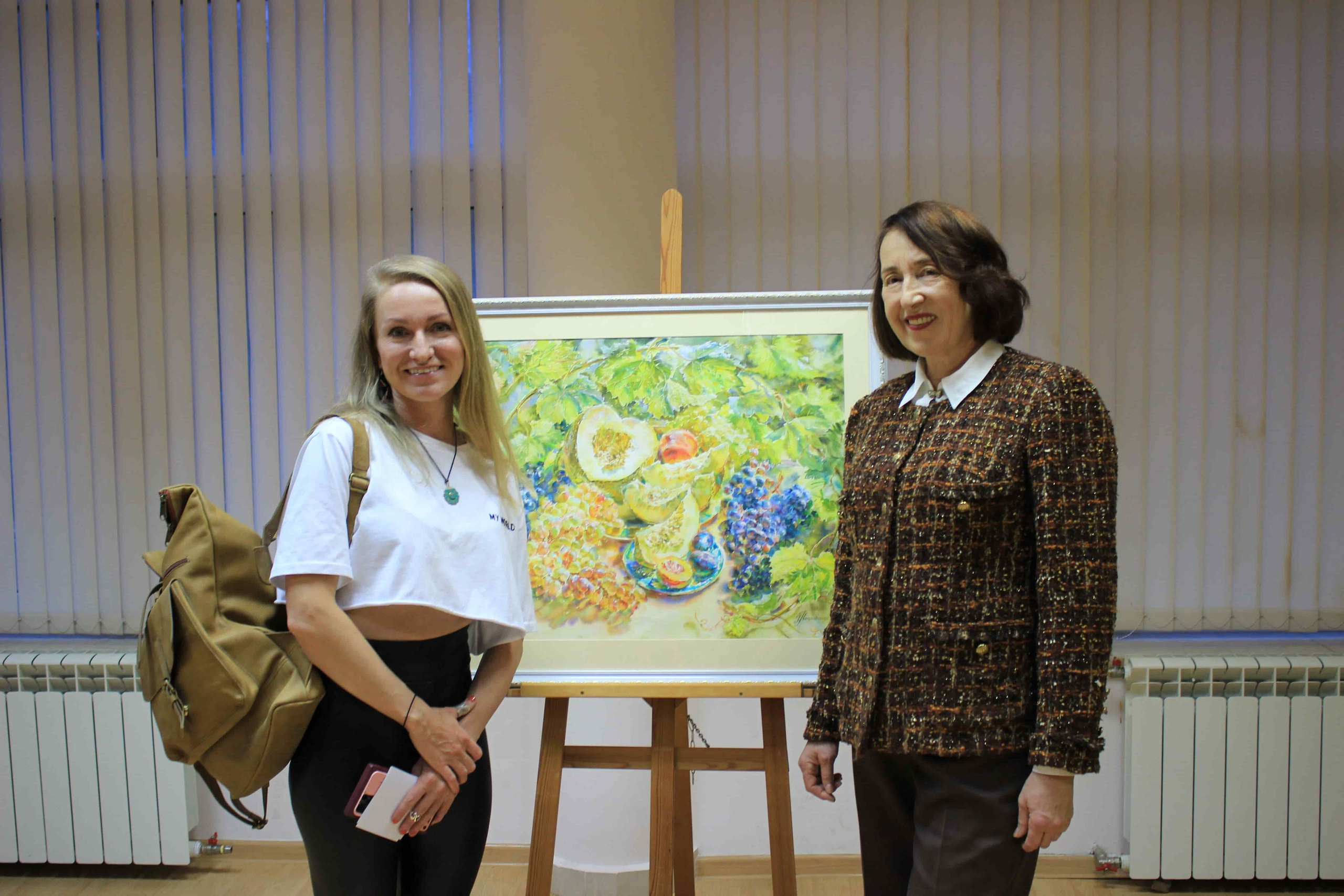 Выставка «Акварельная палитра» 2024-2025. Свет акварели Галины Поплавской